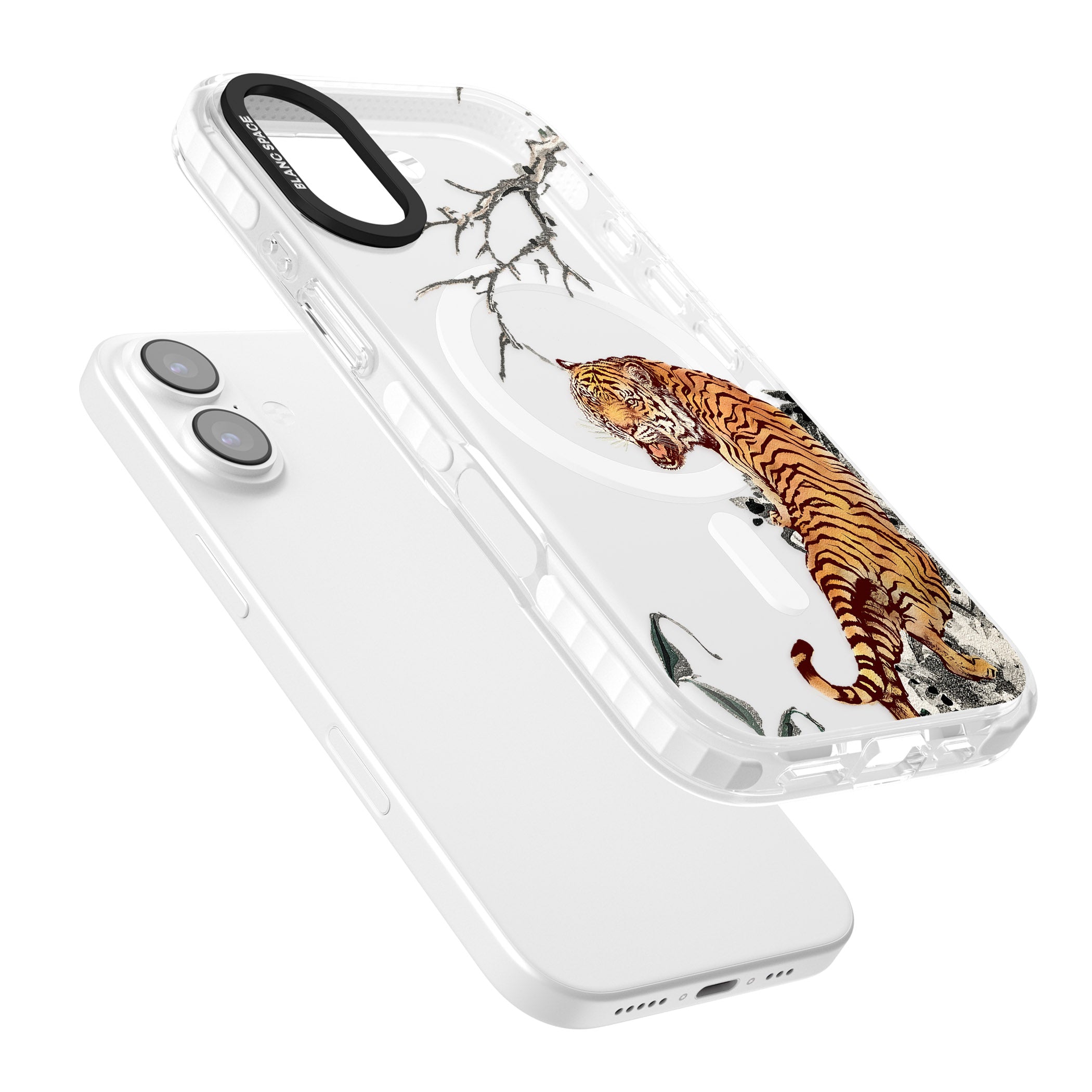 Roaring Tiger iPhone 17 Impact Pro Clear Phone Case Colours