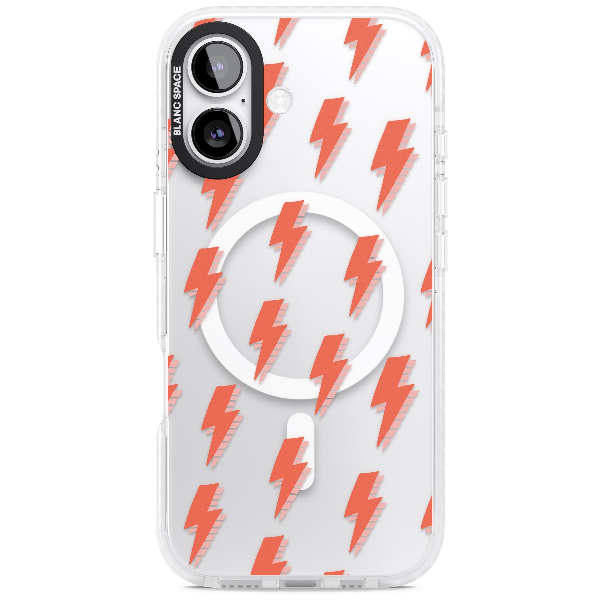 Pop Lightning iPhone 17 Impact Pro Clear Phone Case