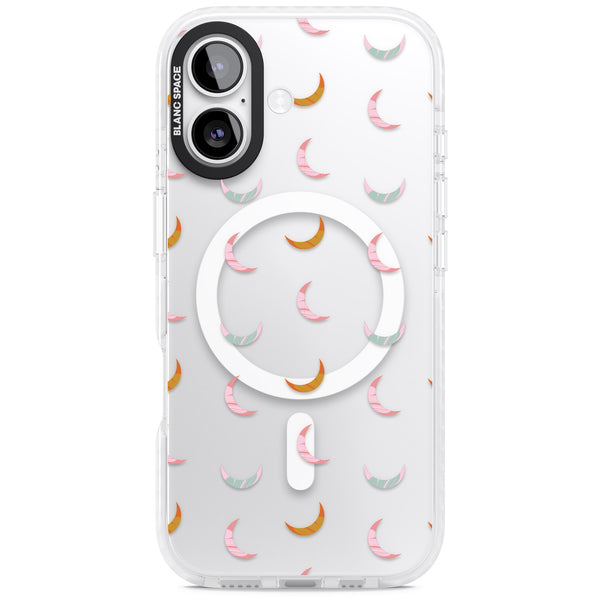Colourful Crescent Moons