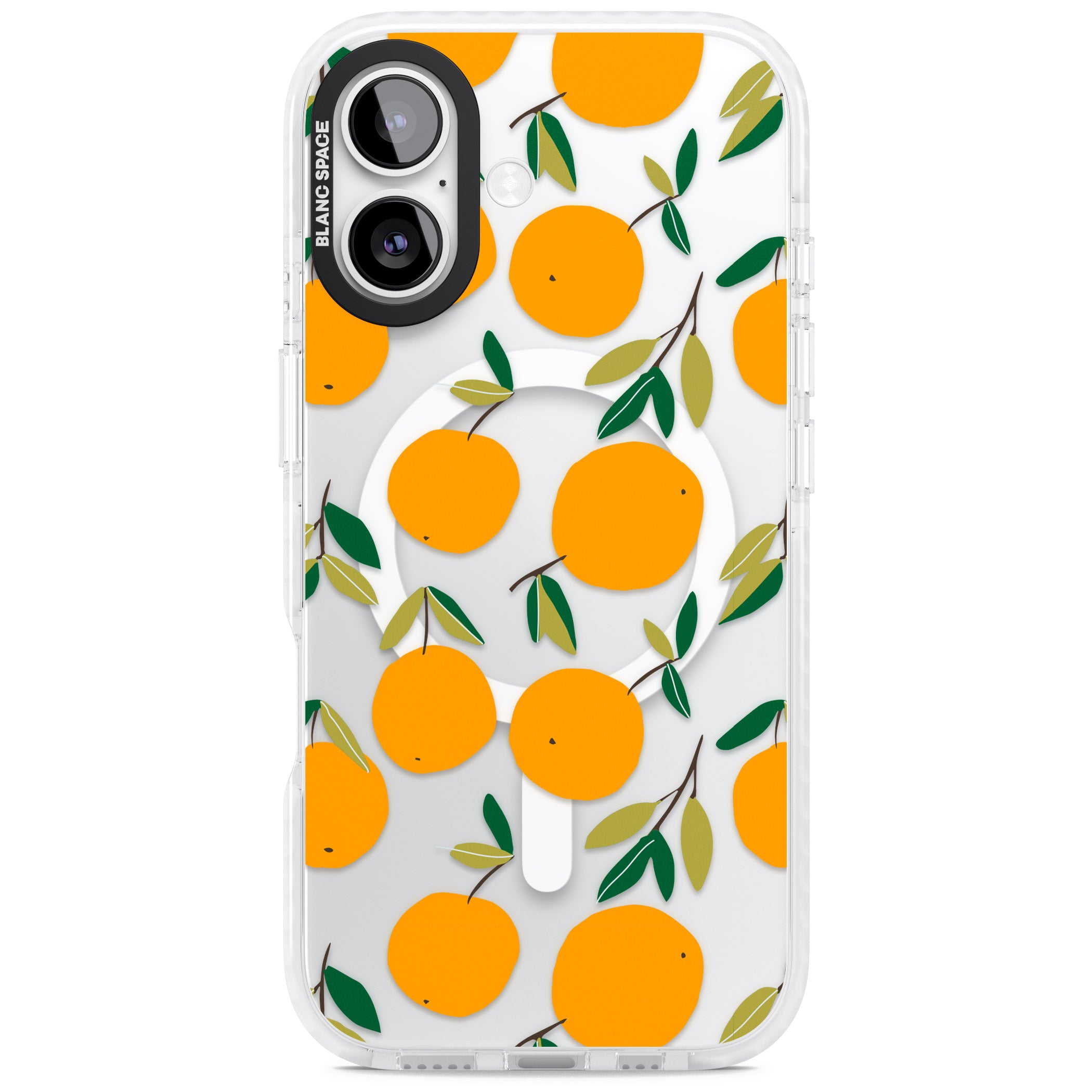 Citrus Grove iPhone 17 Impact Pro Clear Phone Case