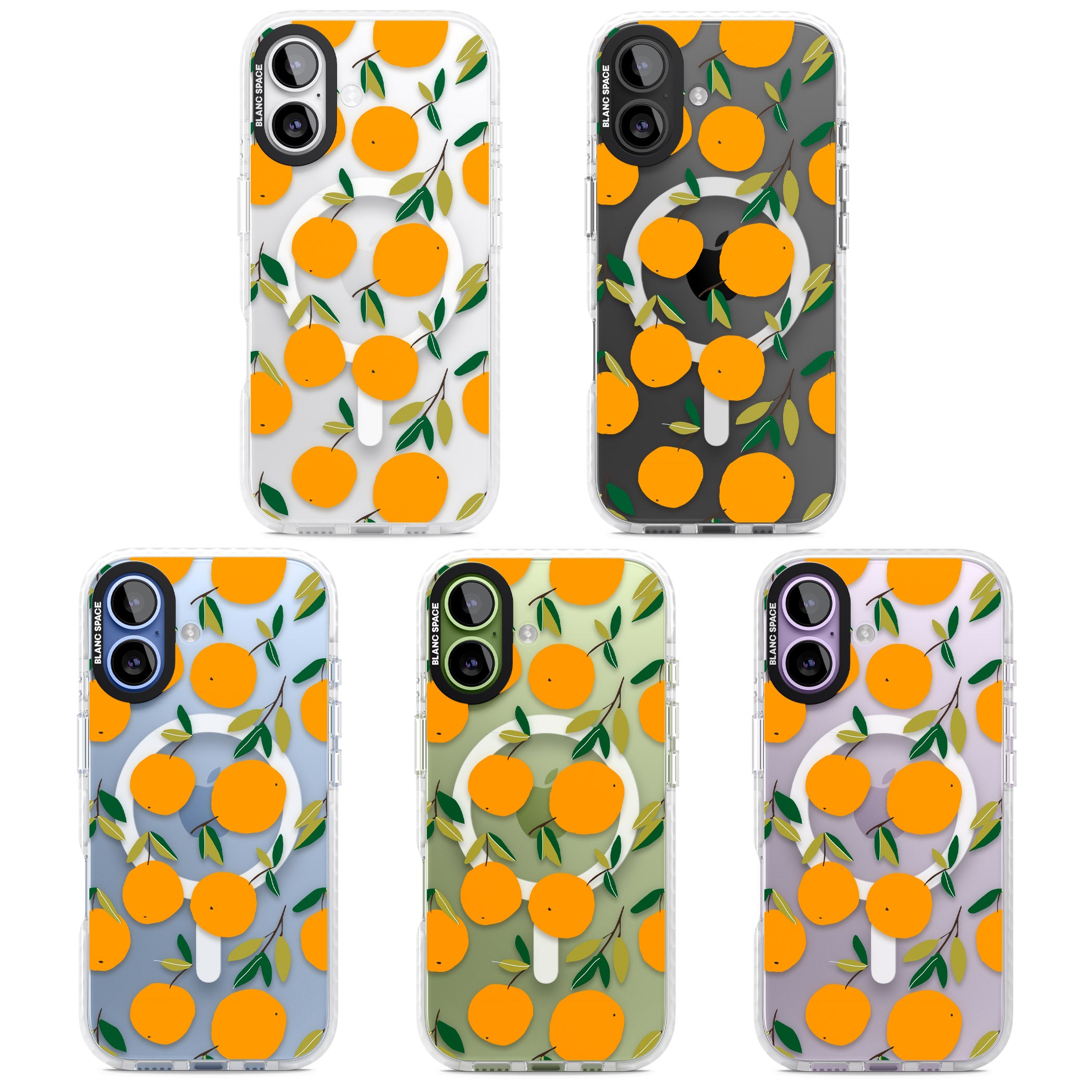 Citrus Grove iPhone 17 Impact Pro Clear Phone Case APT Impact Protection