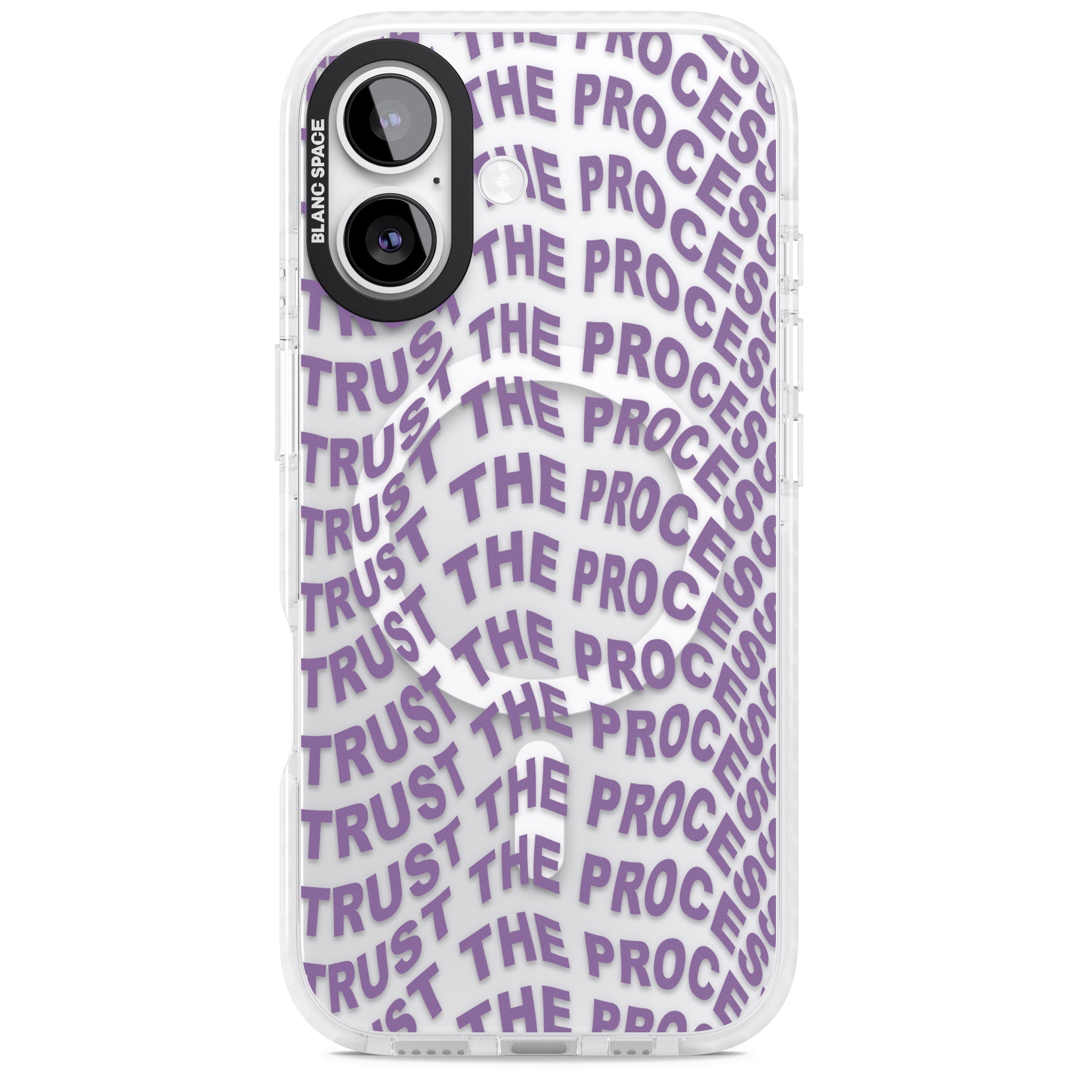 Trust The Process iPhone 17 Impact Pro Clear Phone Case