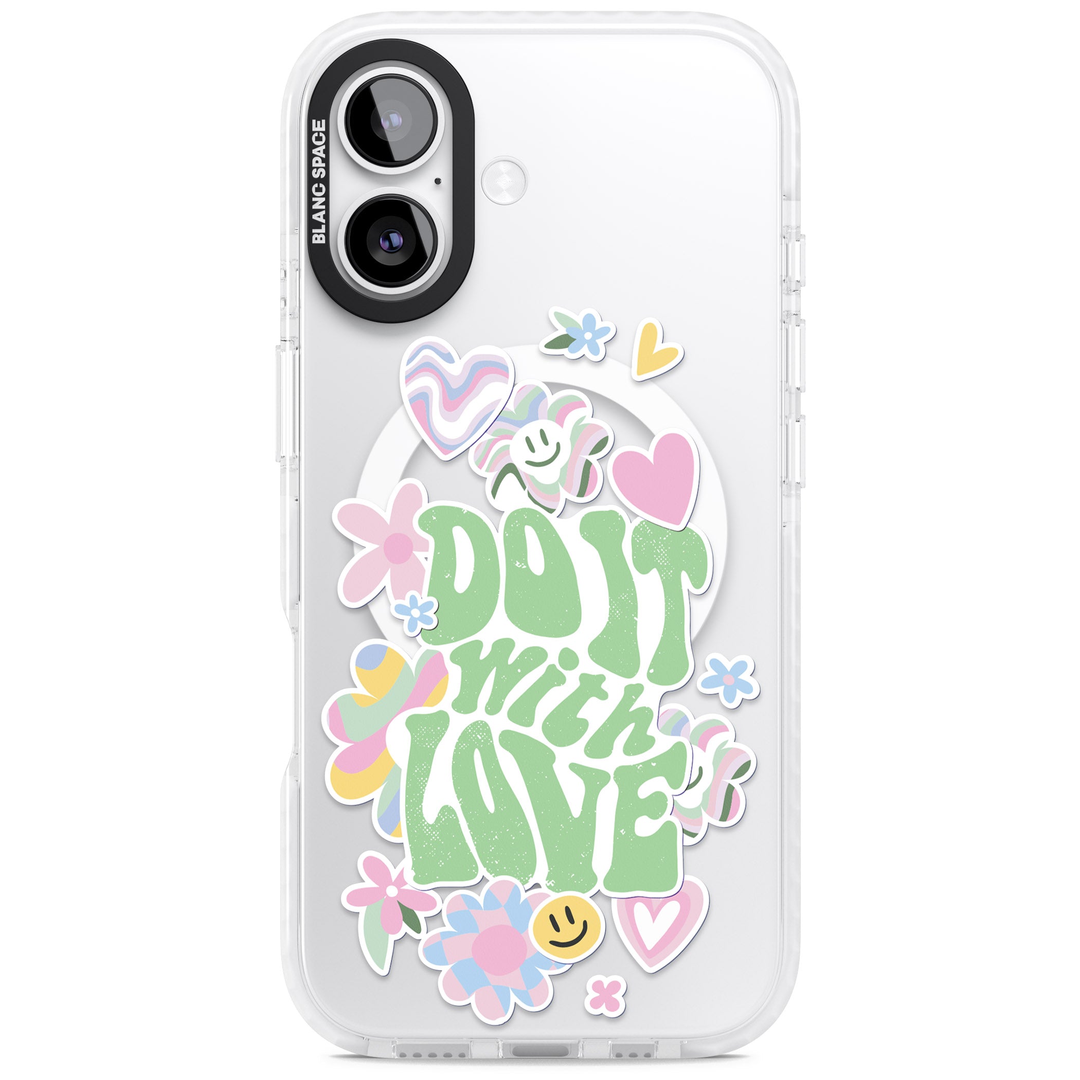Do It With Love iPhone 17 Impact Pro Clear Phone Case