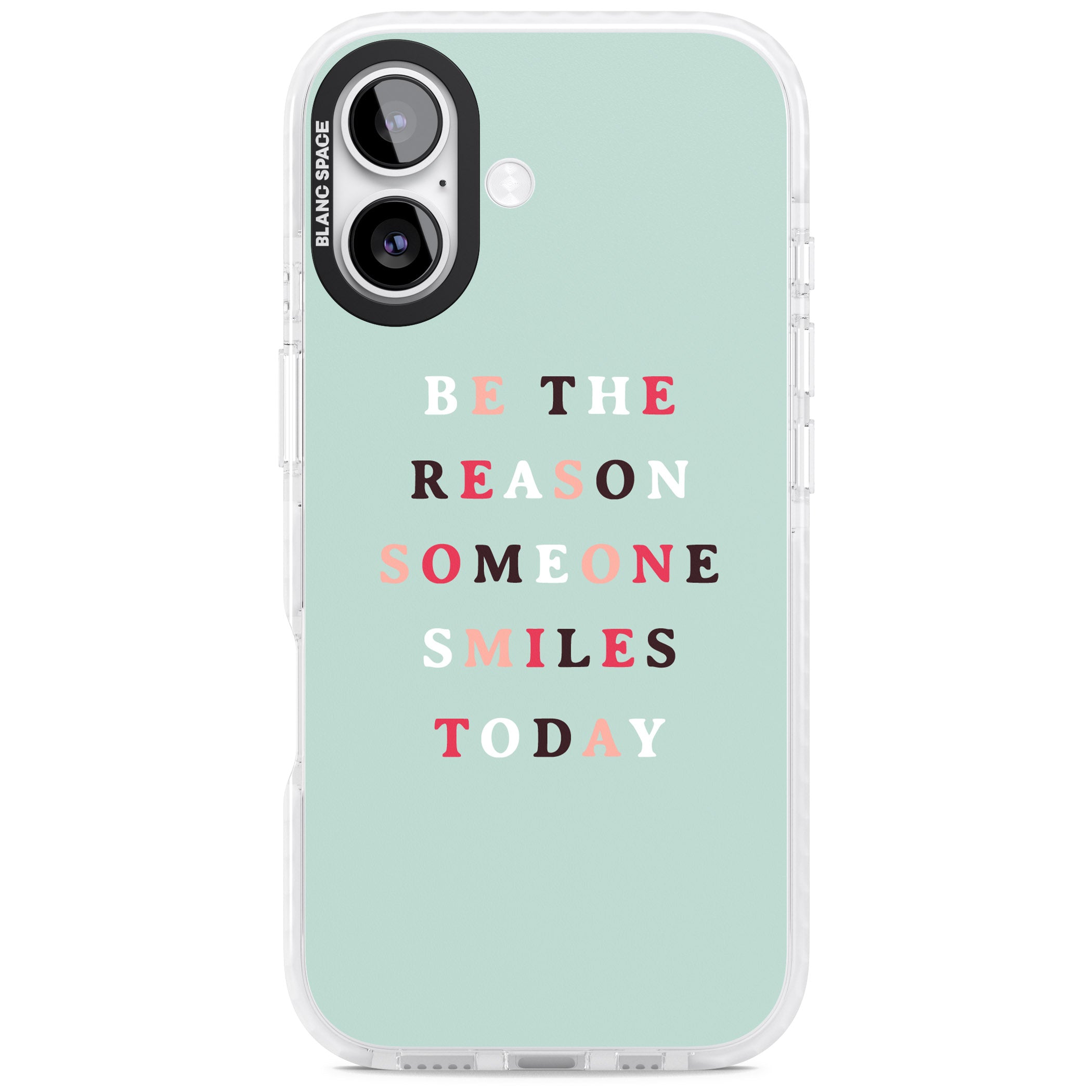 Be The Reason Quote iPhone 17 Impact Pro Clear Phone Case
