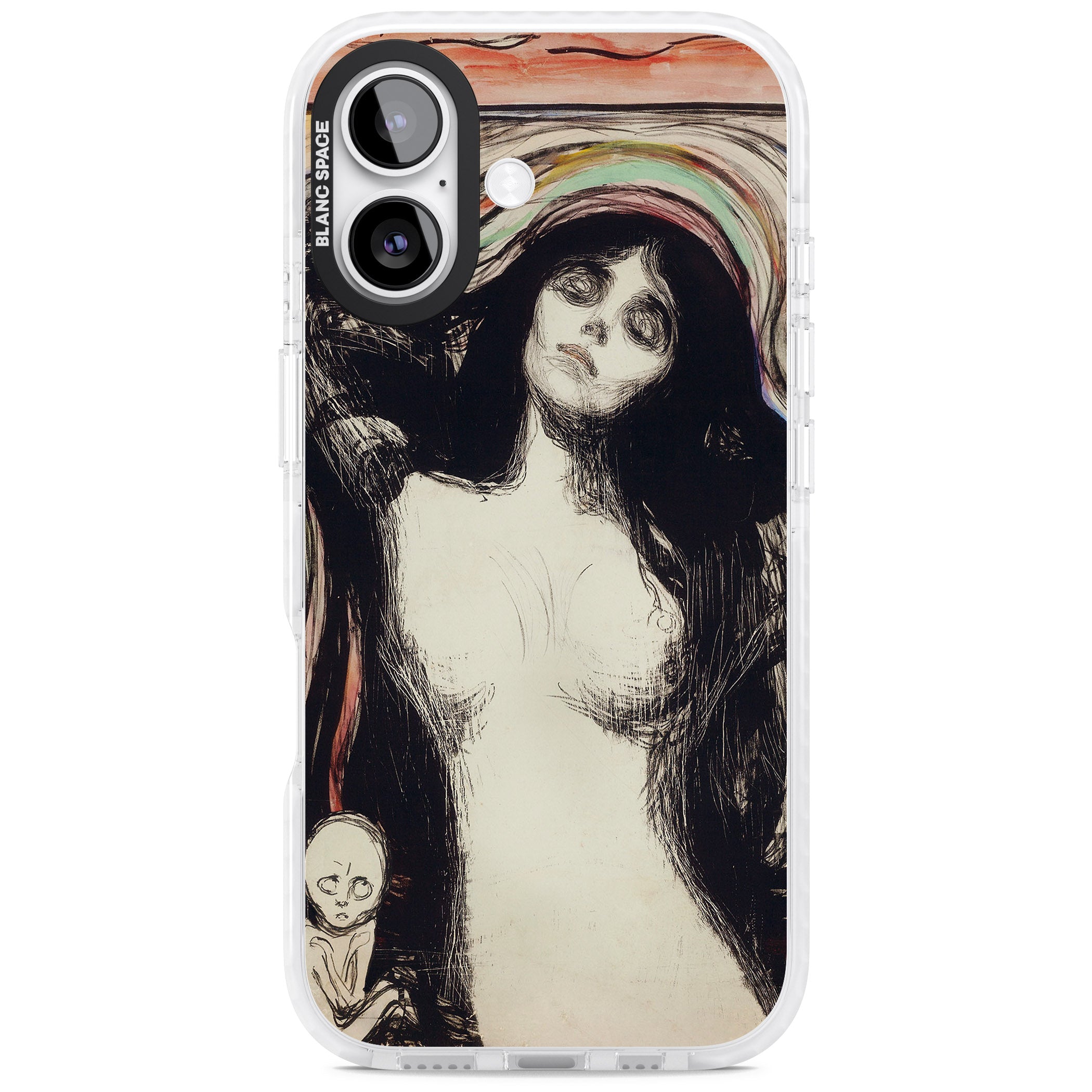 Madonna iPhone 17 Impact Pro Clear Phone Case