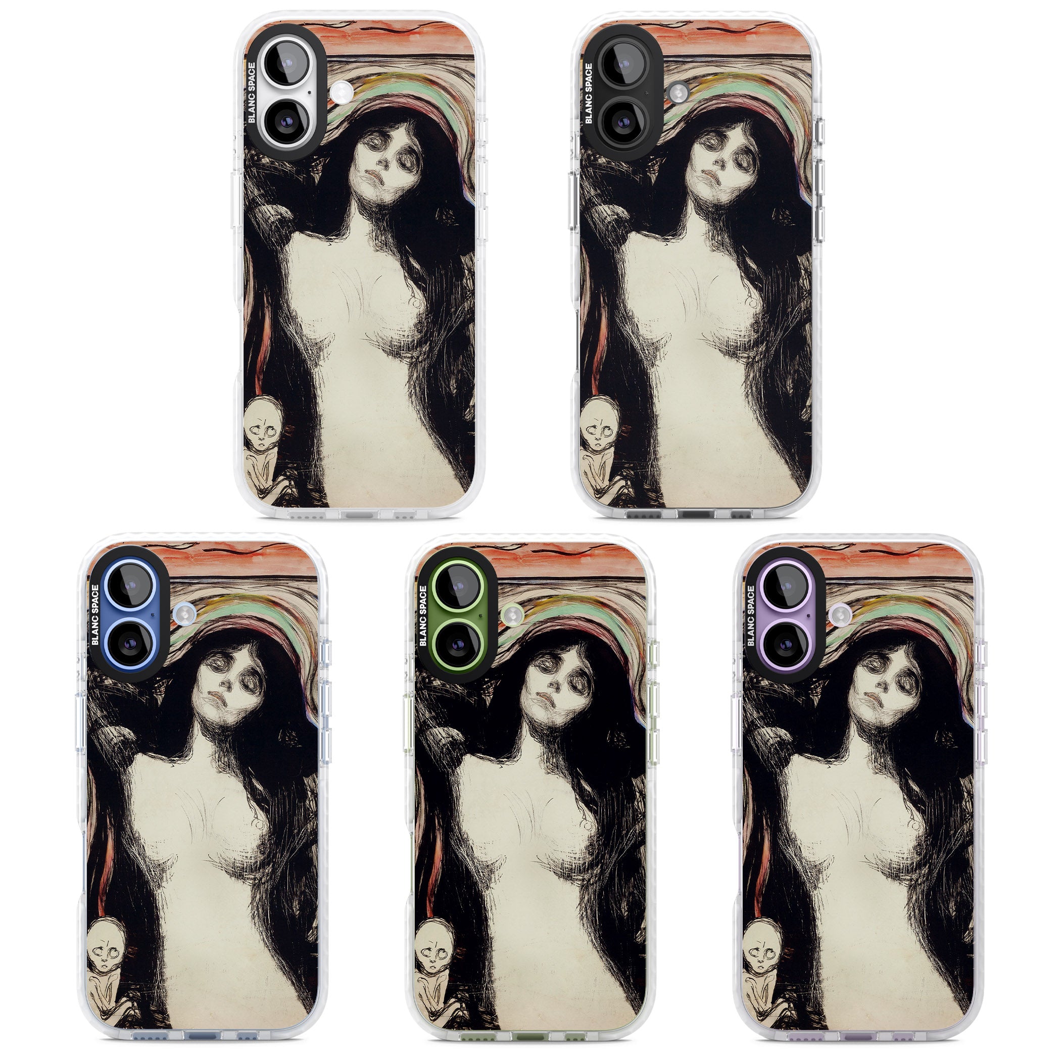 Madonna iPhone 17 Impact Pro Clear Phone Case APT Impact Protection