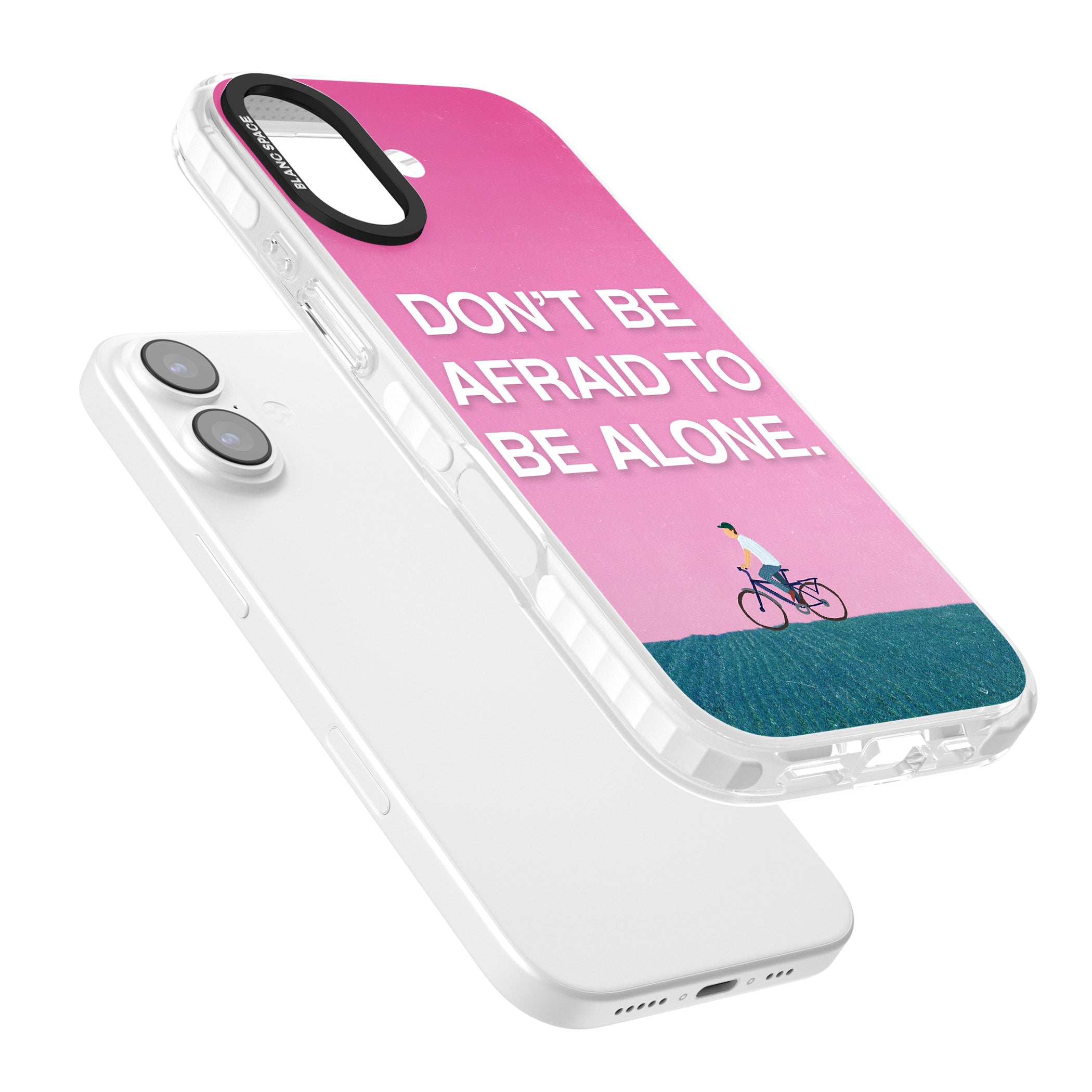 Don'T Be Afraid To Be Alone iPhone 17 Impact Pro Clear Phone Case Colours