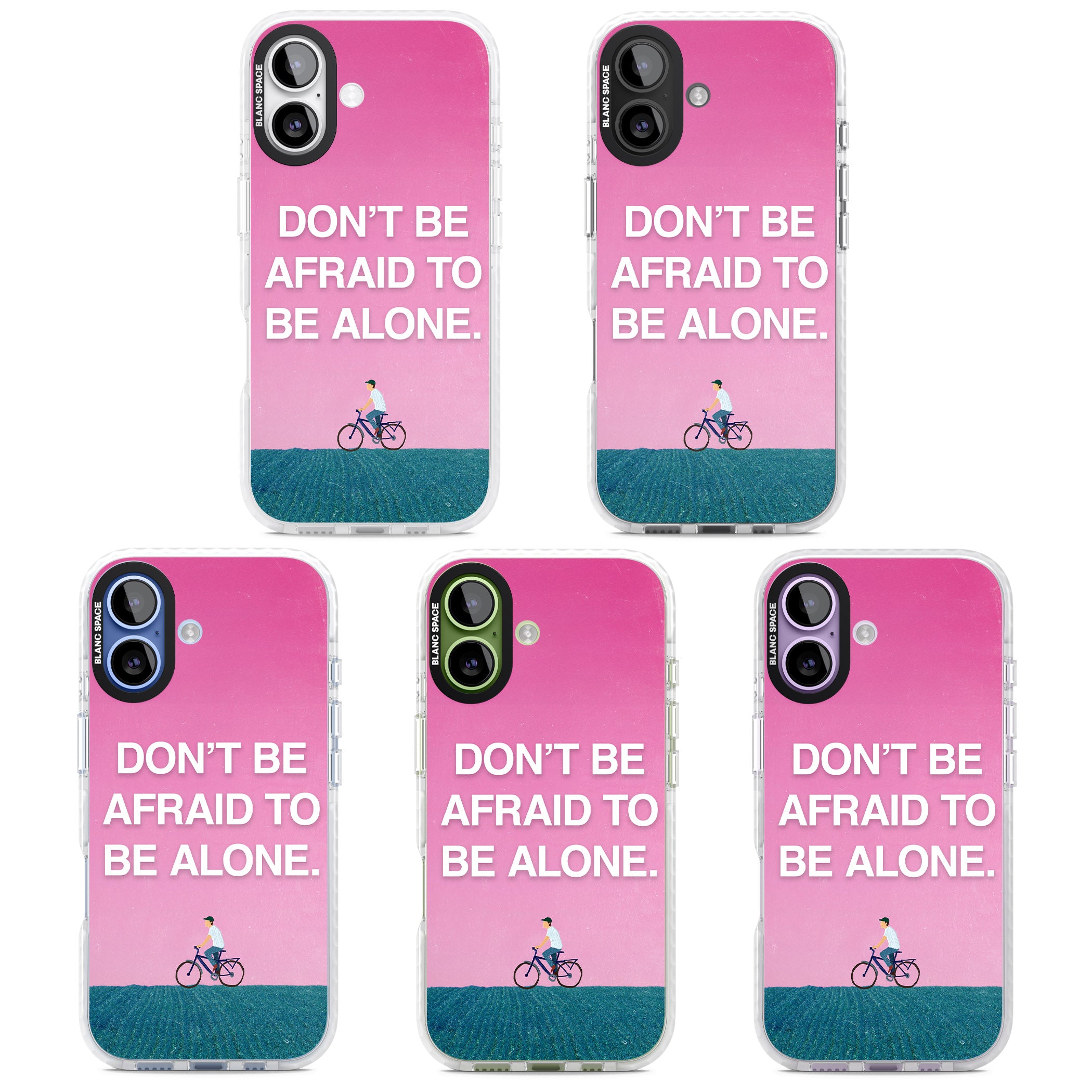Don'T Be Afraid To Be Alone iPhone 17 Impact Pro Clear Phone Case APT Impact Protection