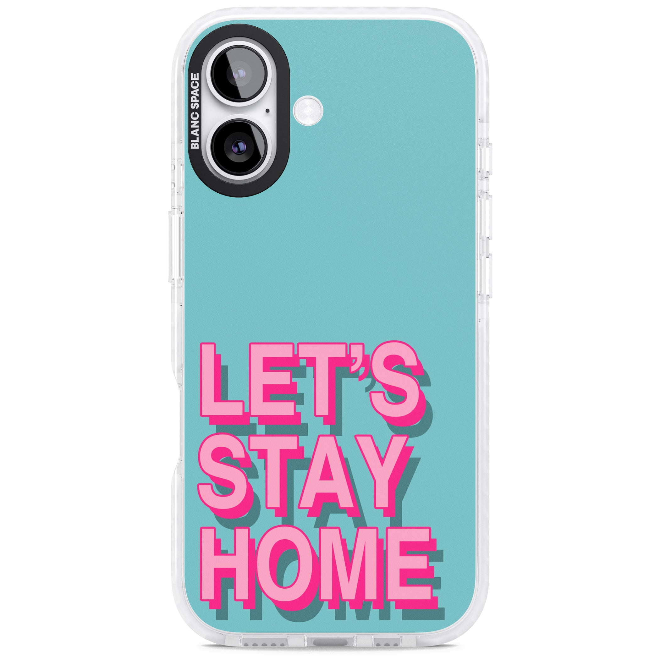 Let'S Stay Home iPhone 17 Impact Pro Clear Phone Case