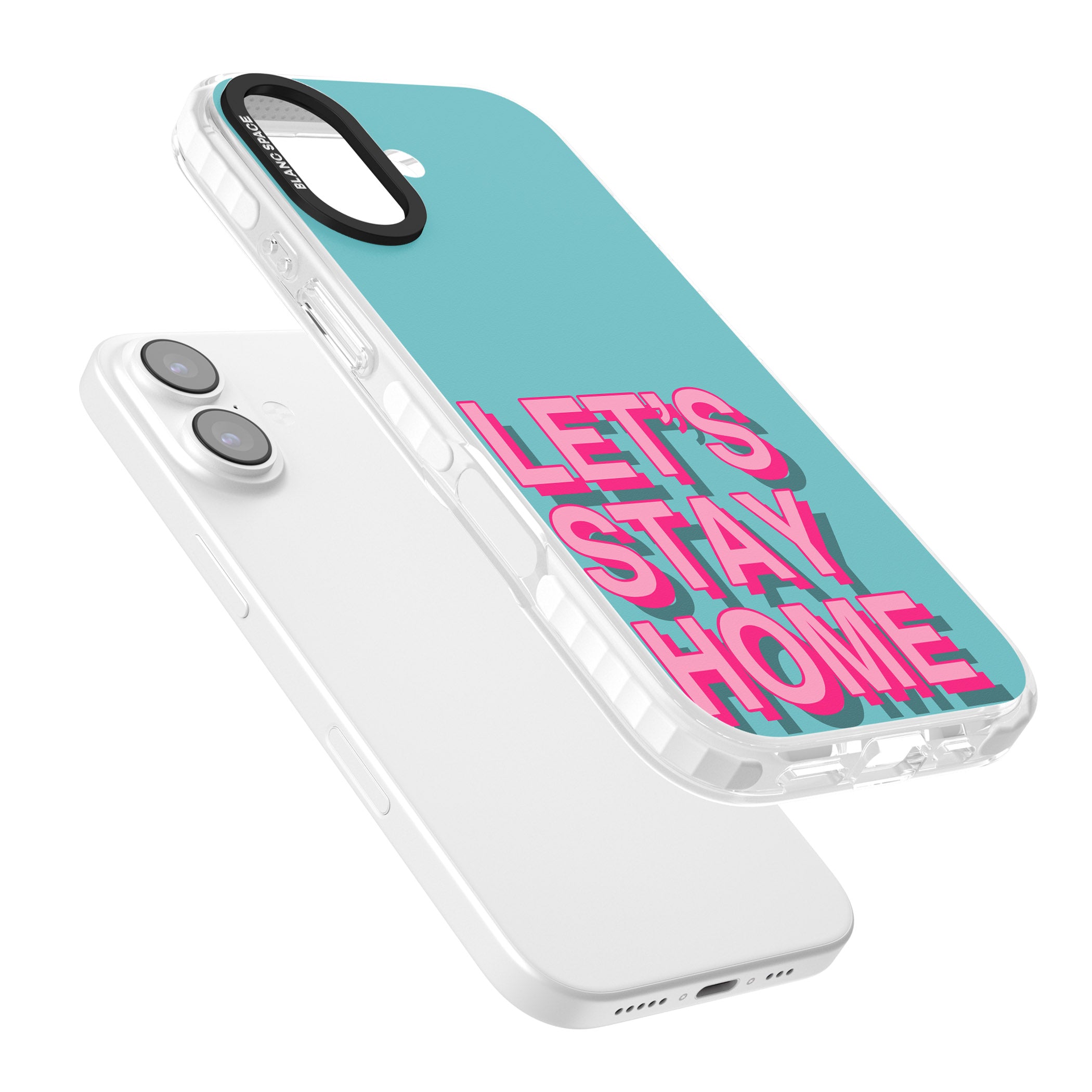 Let'S Stay Home iPhone 17 Impact Pro Clear Phone Case Colours