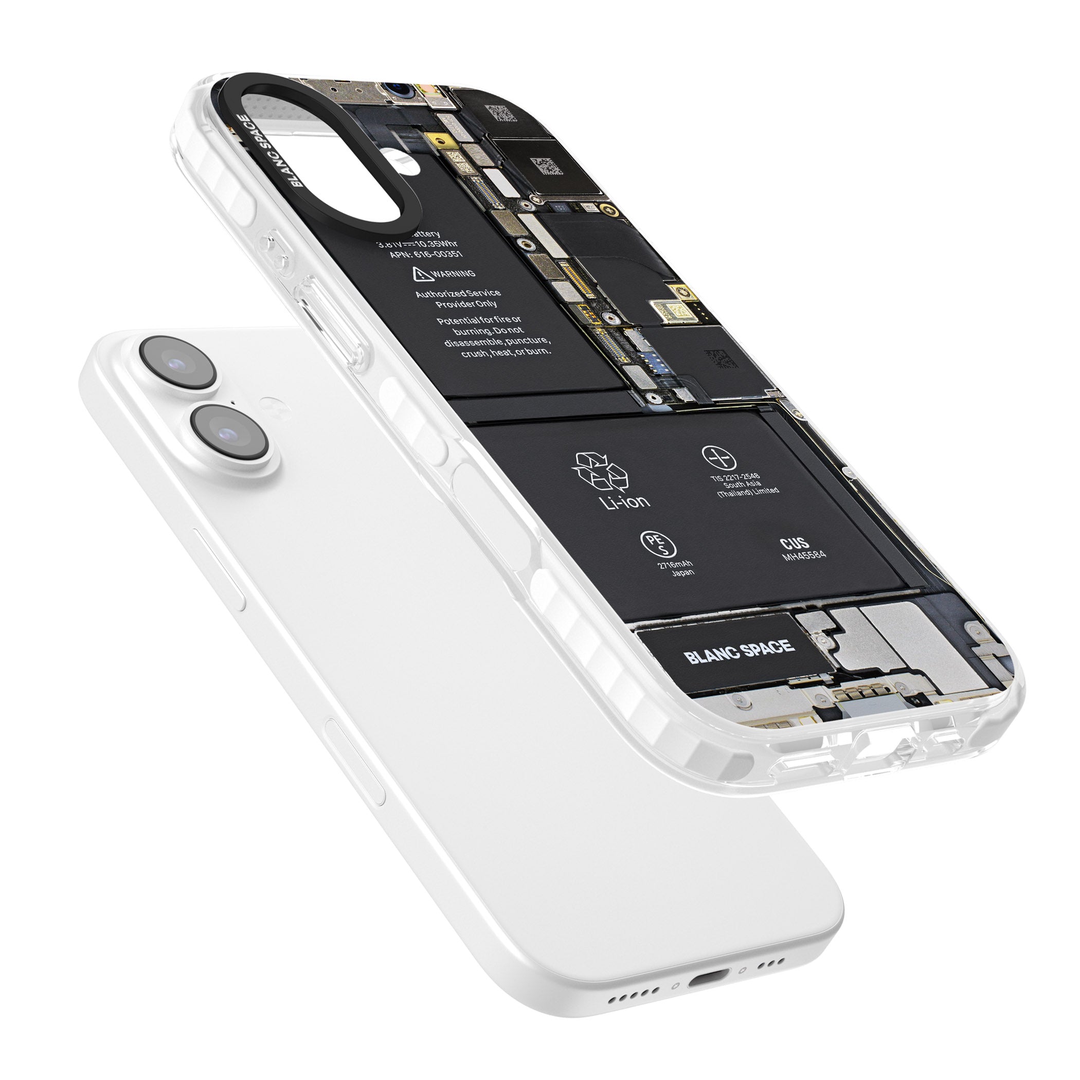 Circuit Board Standard iPhone 17 Impact Pro Clear Phone Case Colours