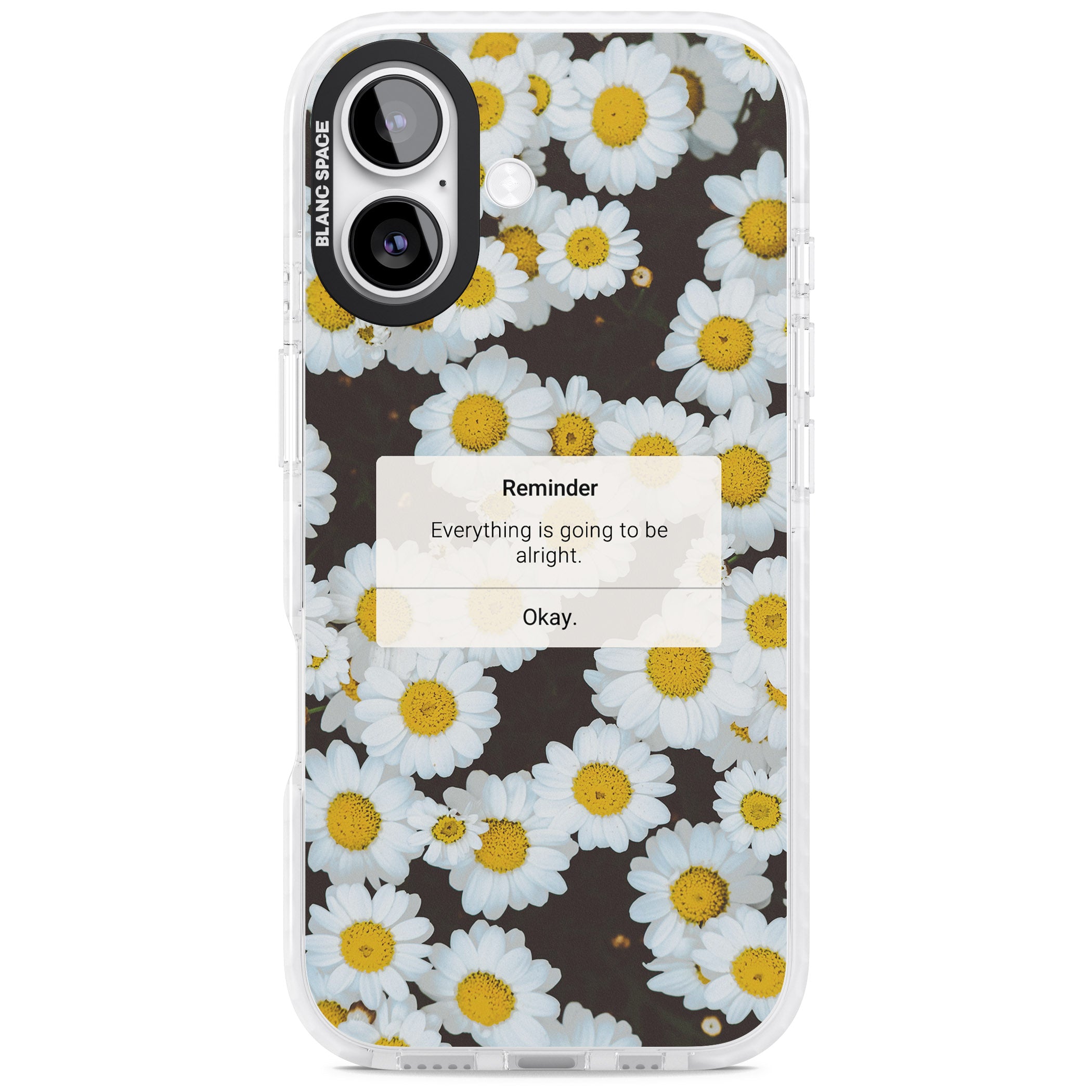 Daisy Reminder iPhone 17 Impact Pro Clear Phone Case