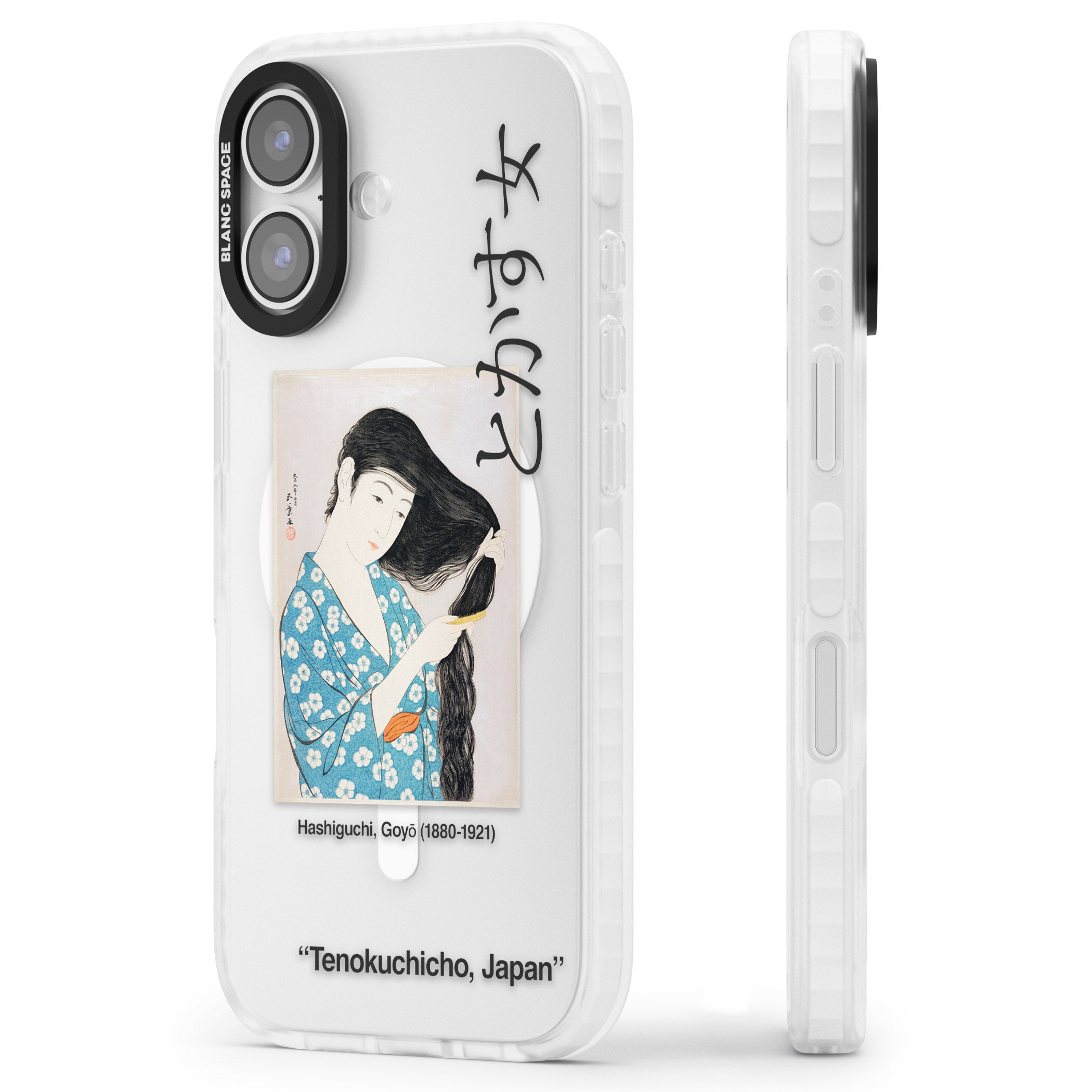 Goyo Hashiguchi iPhone 17 Impact Pro Clear Phone Case Side Profile