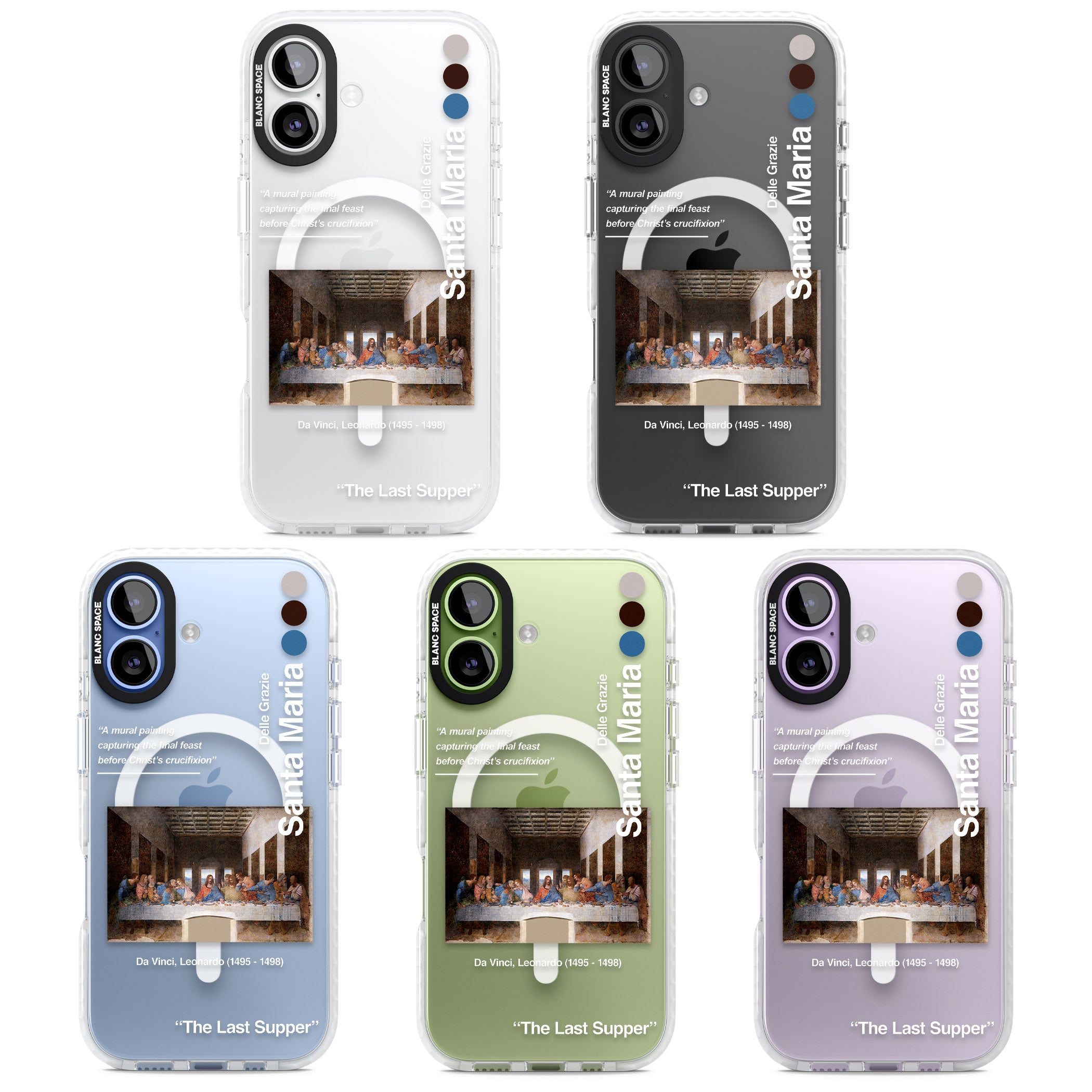 The Last Supper iPhone 17 Impact Pro Clear Phone Case APT Impact Protection