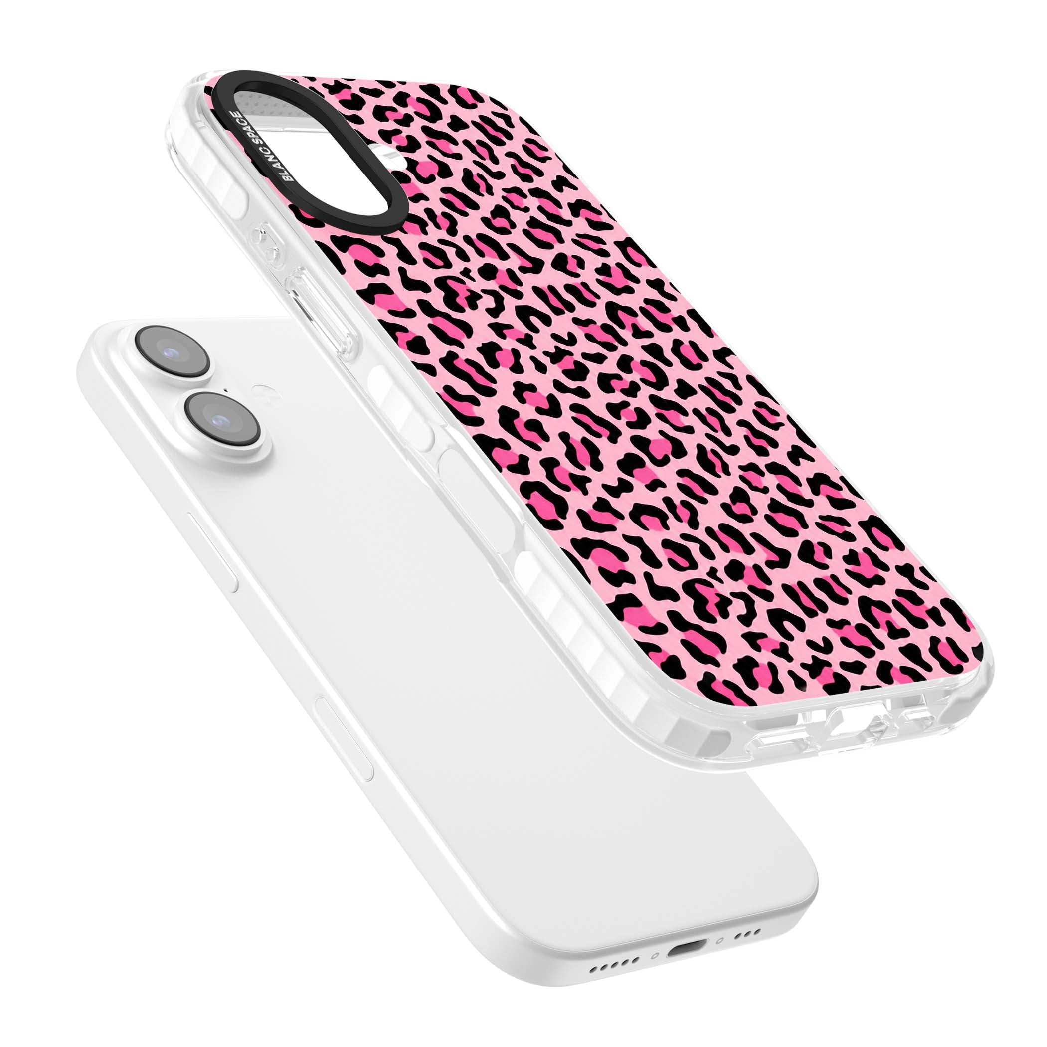 Pink Leopard baddie iPhone case | Impact Magsafe case for iPhone 17