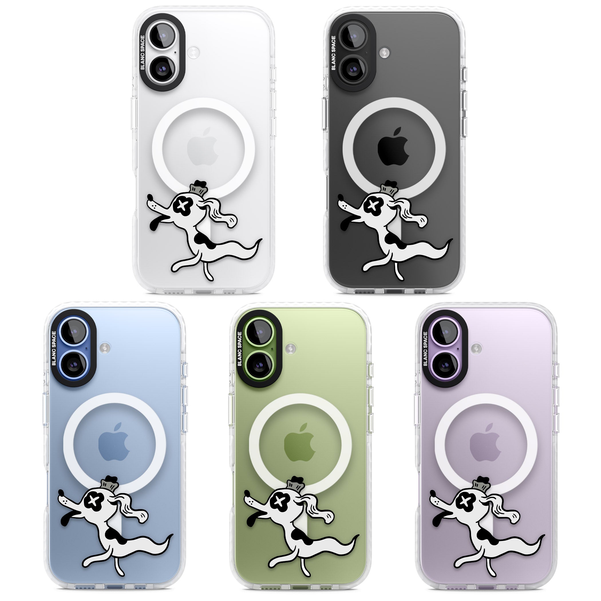 Dog Spirit iPhone 17 Impact Pro Clear Phone Case APT Impact Protection