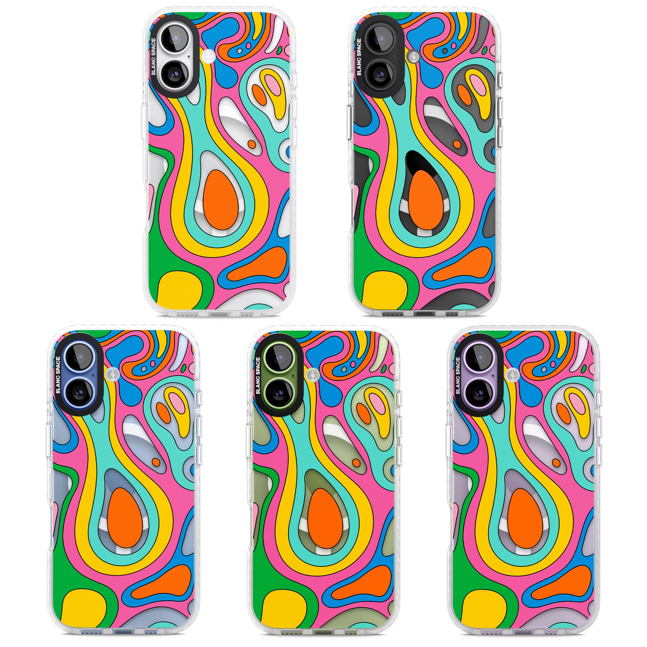 Dreams & Grooves iPhone 17 Impact Pro Clear Phone Case APT Impact Protection