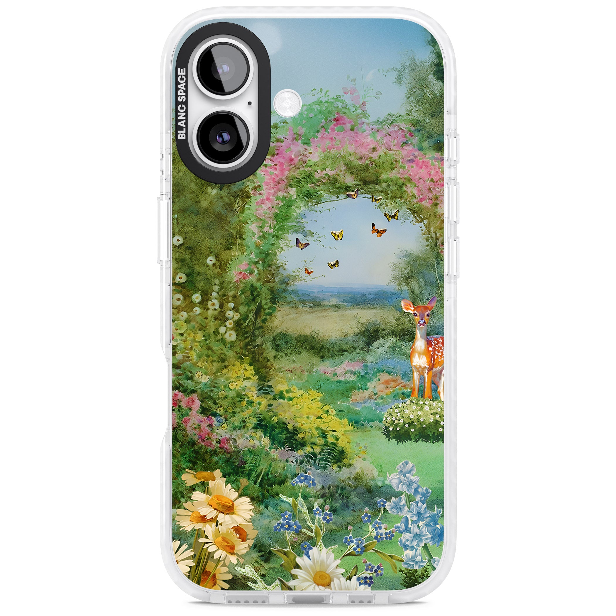 Flourishing Meadow iPhone 17 Impact Pro Clear Phone Case