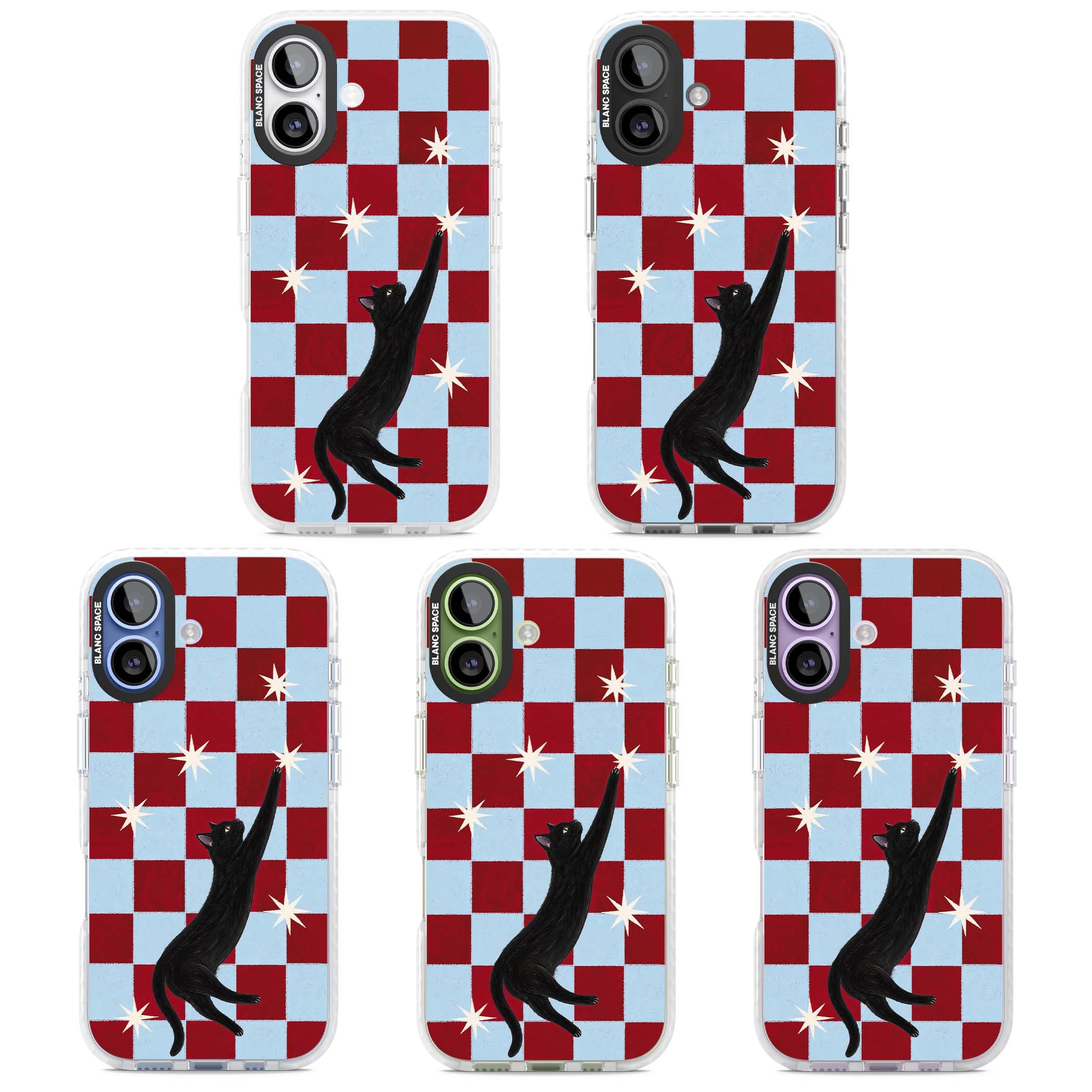 Starlit Kitty animals iPhone case | Impact Magsafe case for iPhone 17
