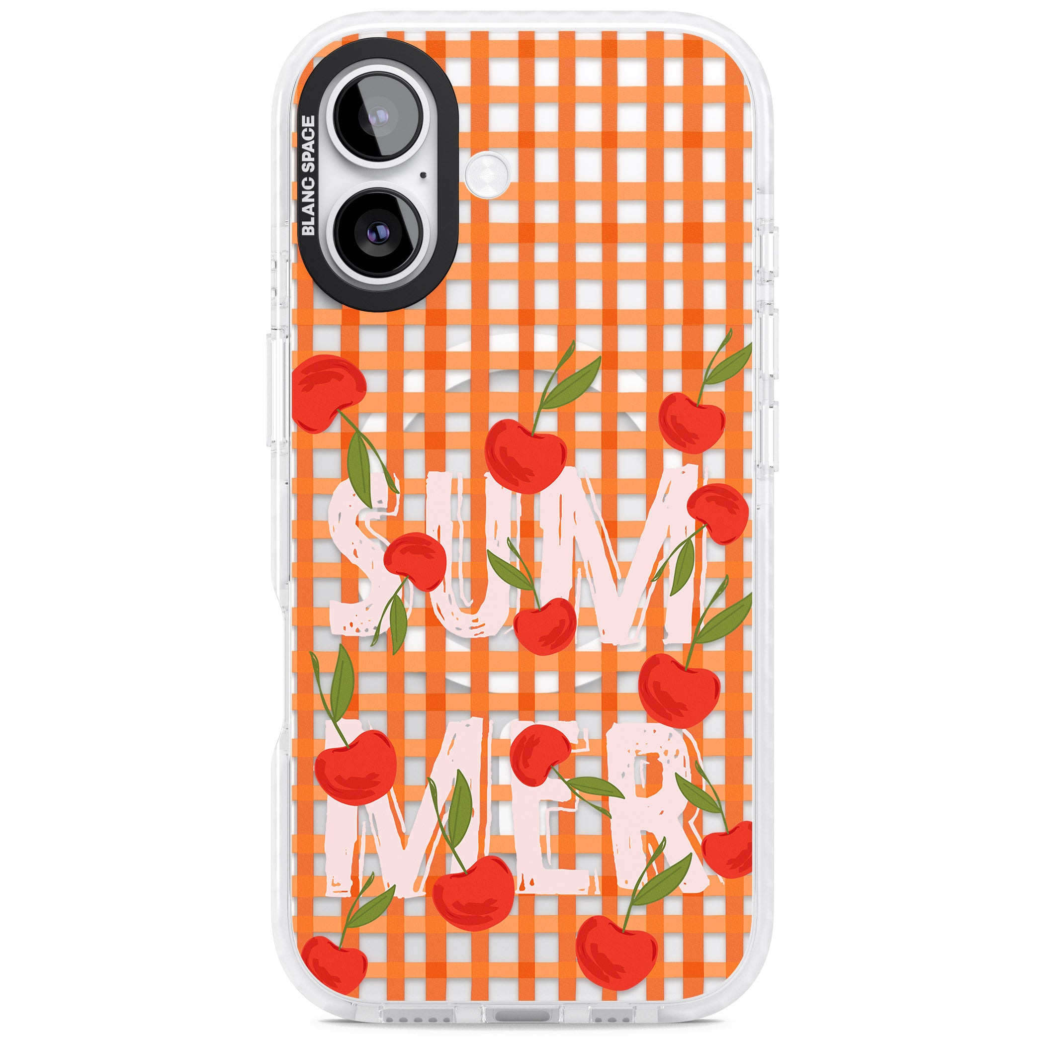 Summer Tomatoes iPhone 17 Impact Pro Clear Phone Case