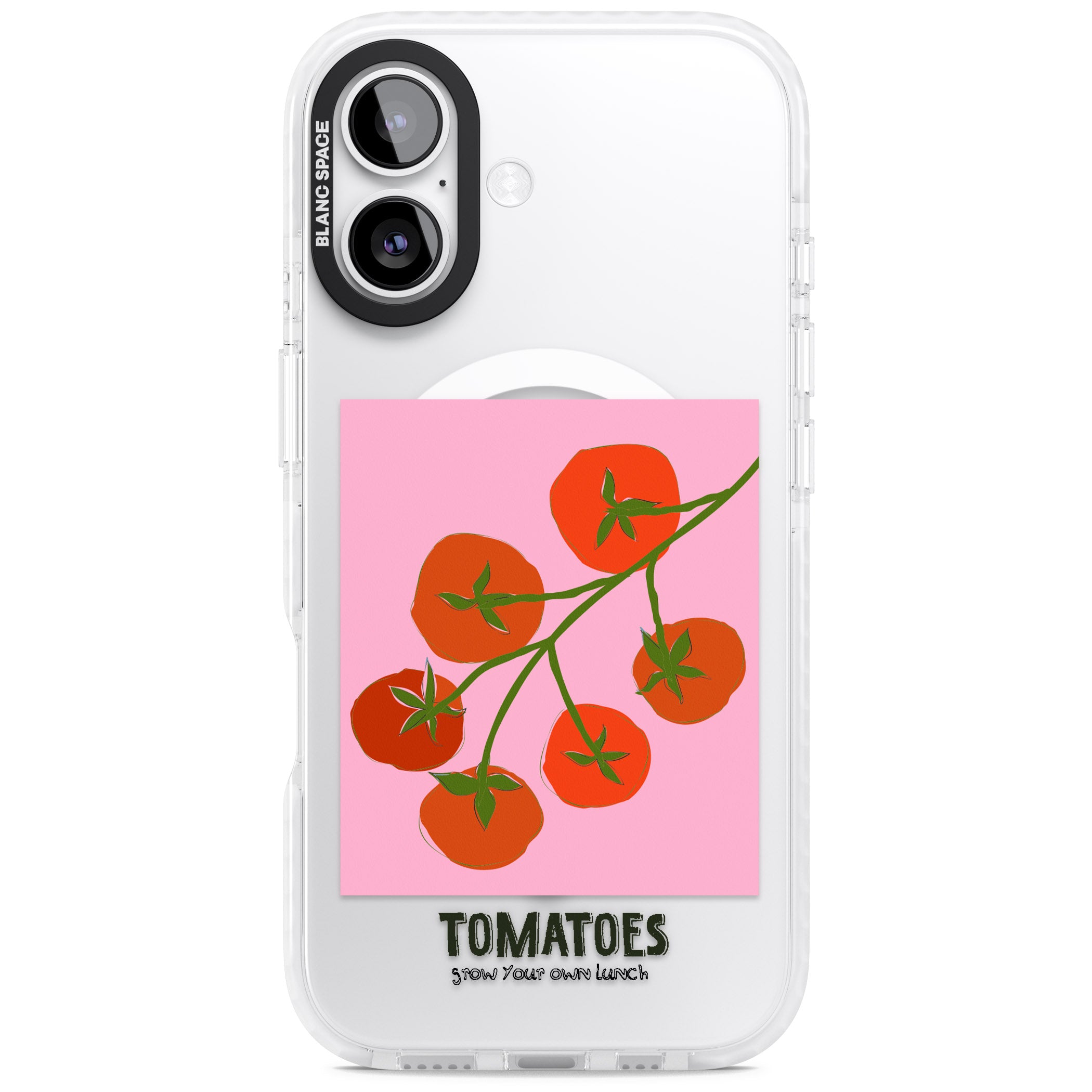 Own Tomatoes iPhone 17 Impact Pro Clear Phone Case