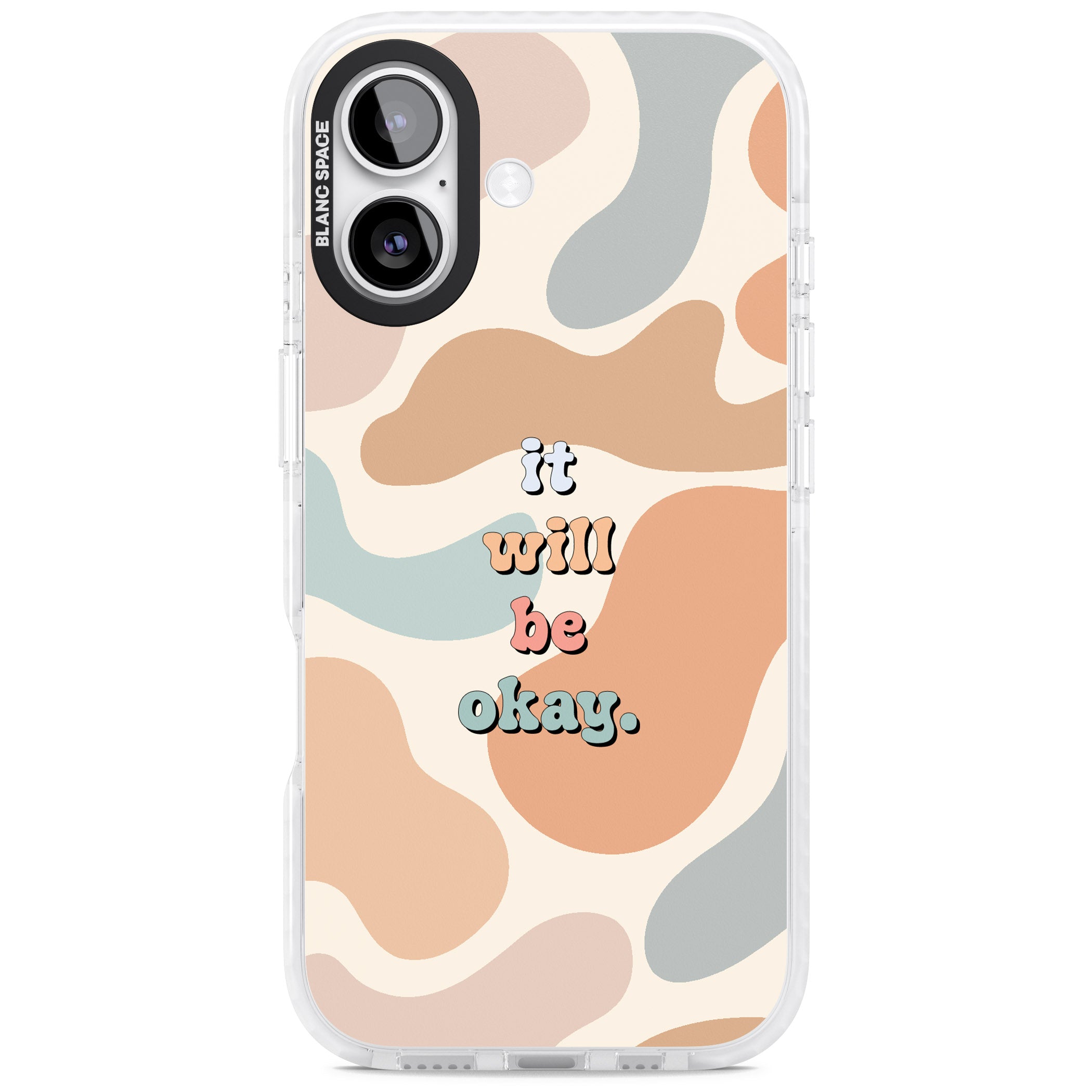 It Will Be Okay iPhone 17 Impact Pro Clear Phone Case