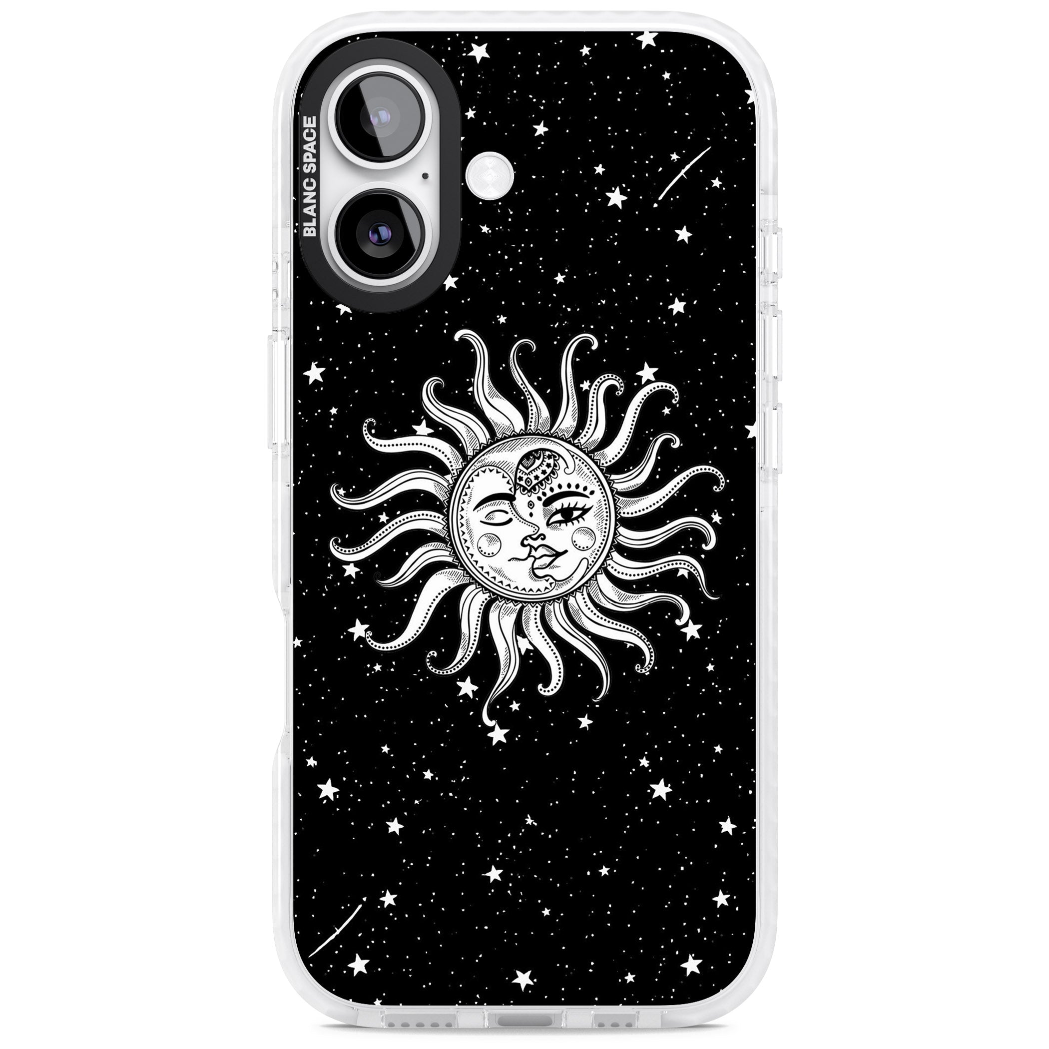 Mystic Sun Moon iPhone 17 Impact Clear Phone Case