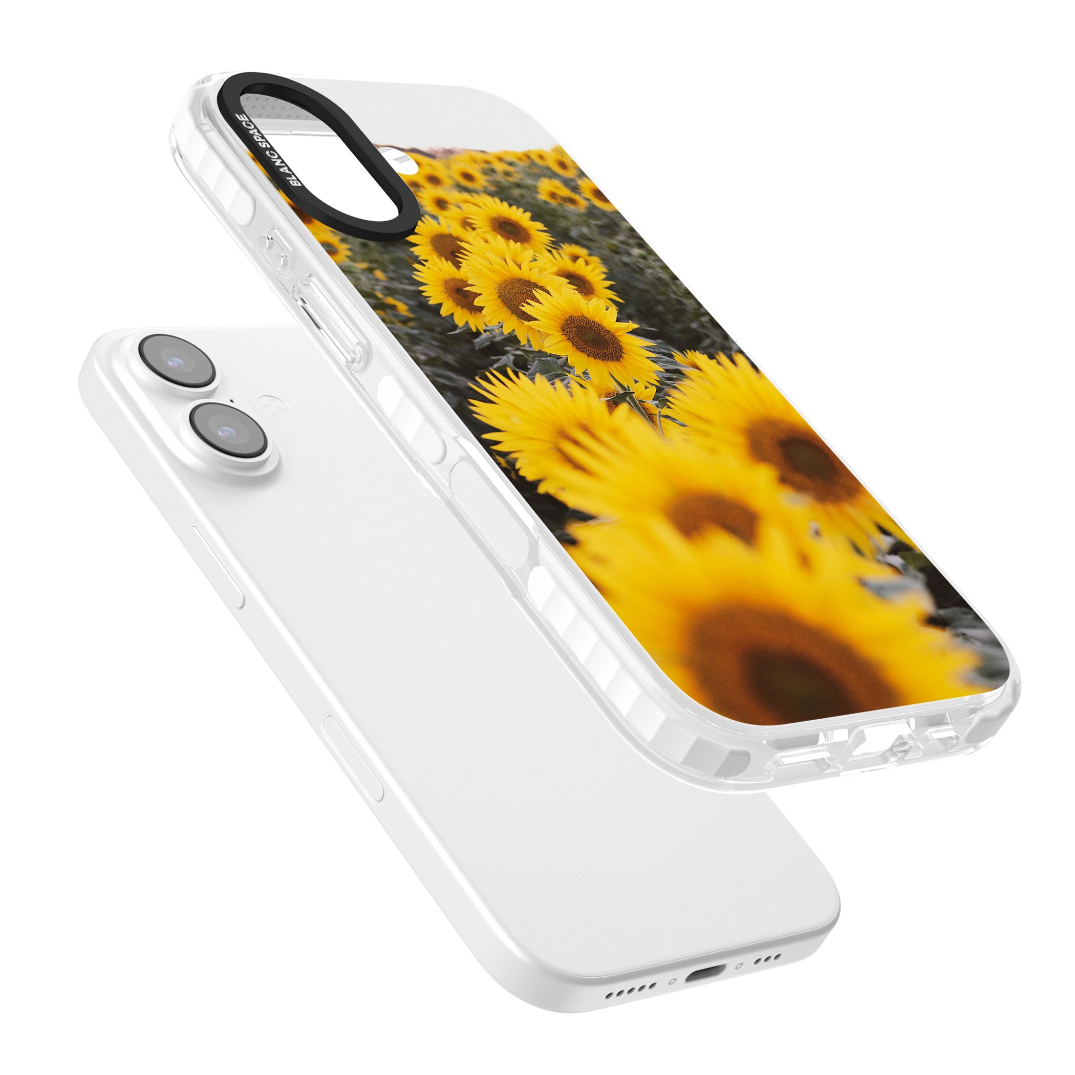 Sunflower Field iPhone 17 Impact Clear Phone Case Colours