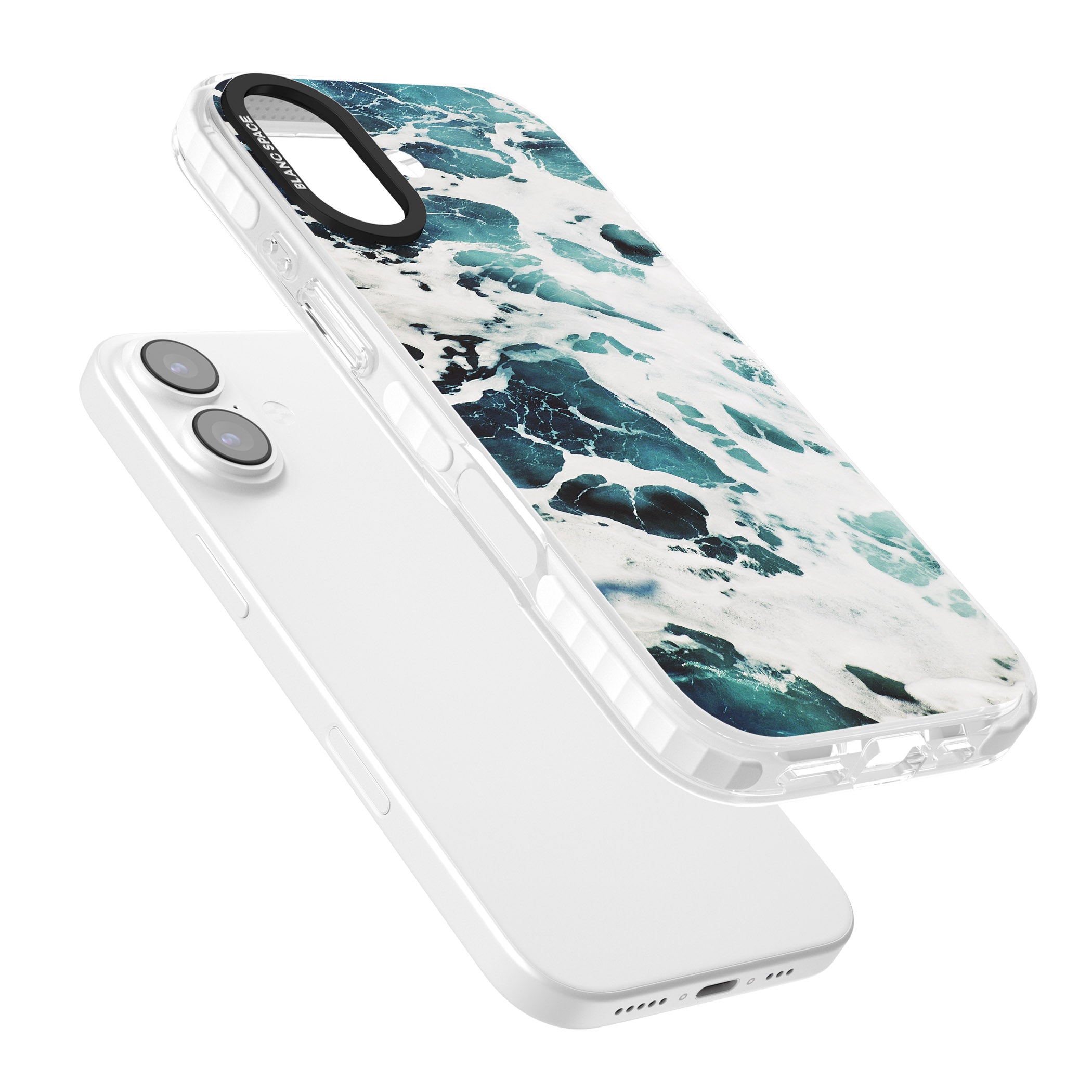 Ocean Surge iPhone 17 Impact Clear Phone Case Colours