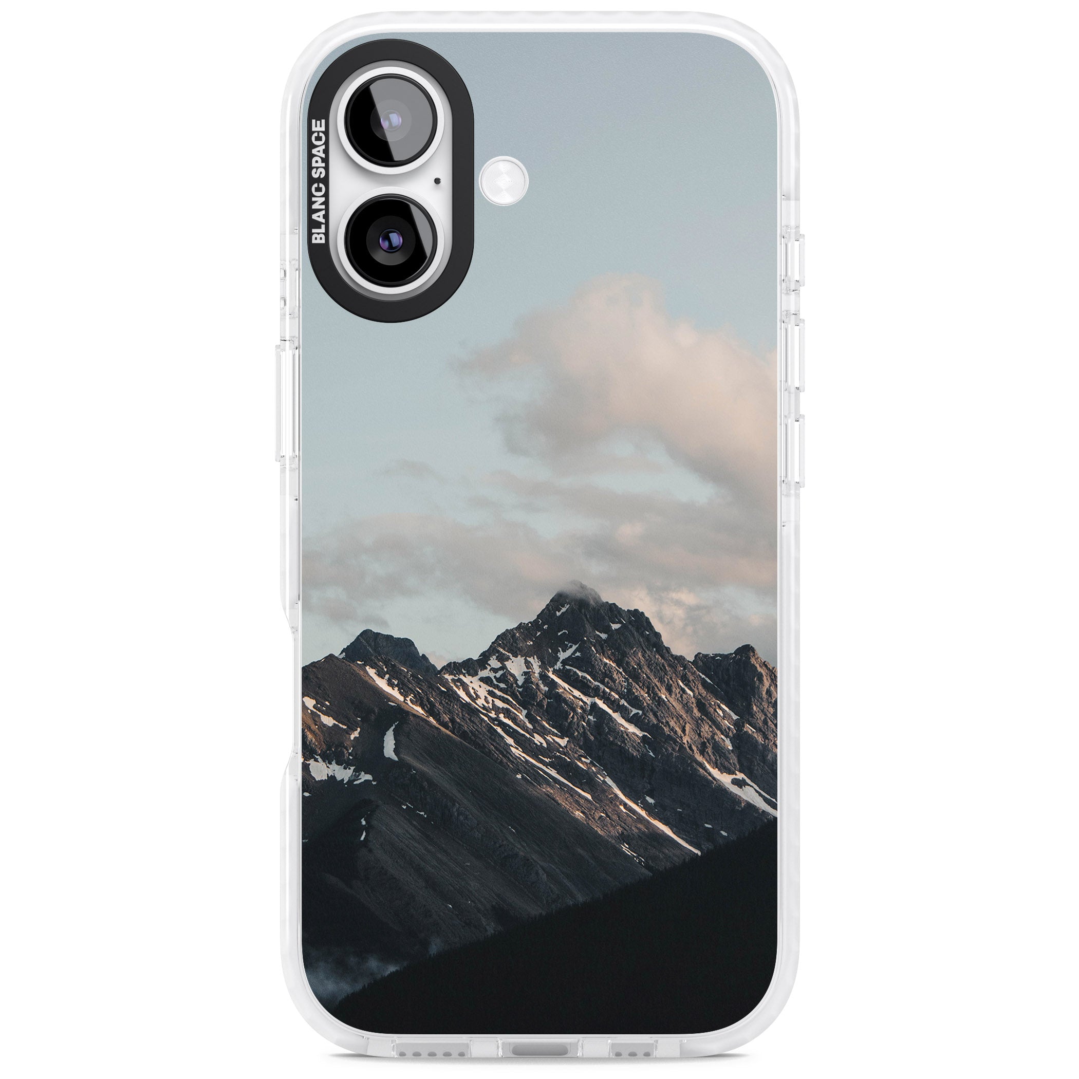 Twilight Mountain iPhone 17 Impact Clear Phone Case