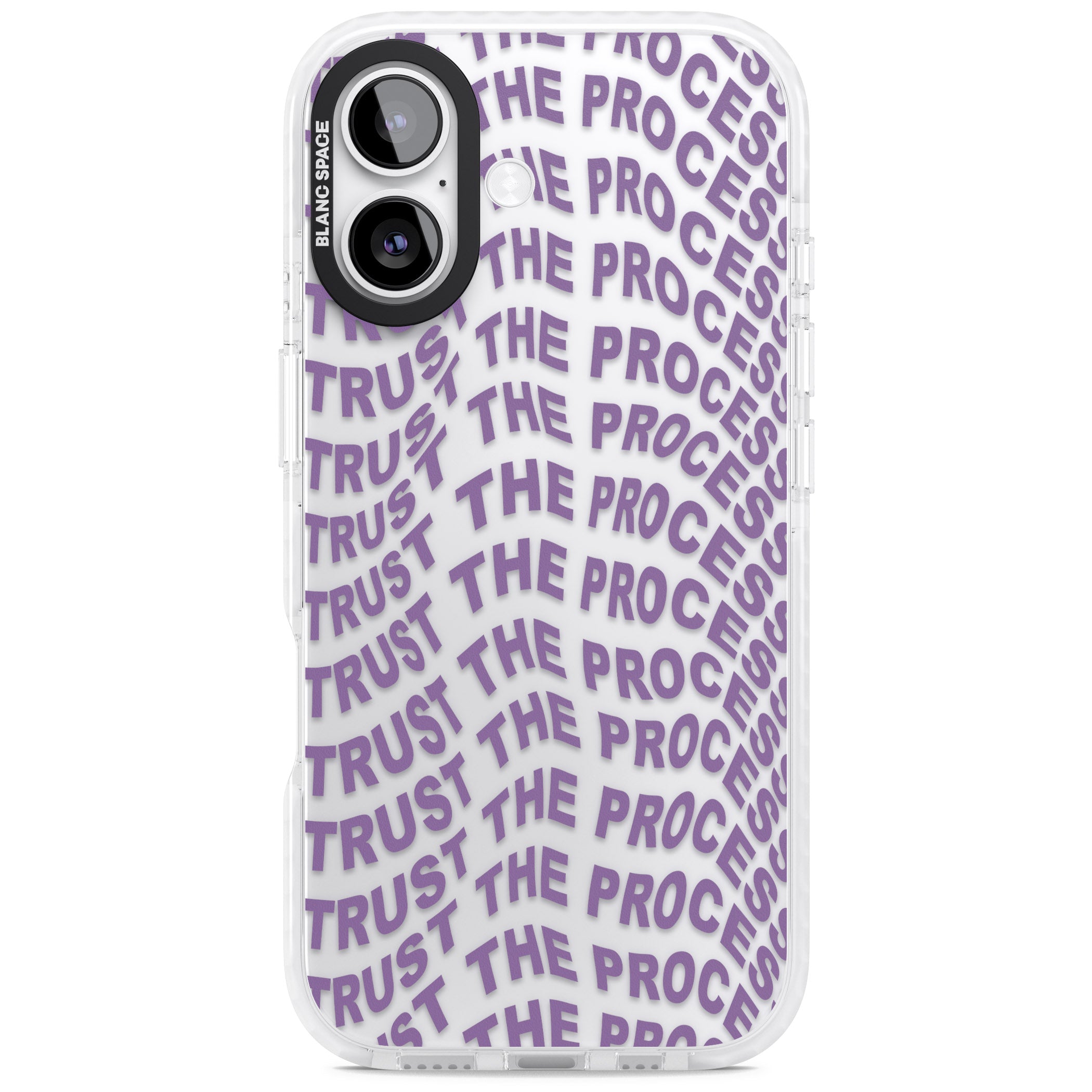 Trust The Process iPhone 17 Impact Clear Phone Case