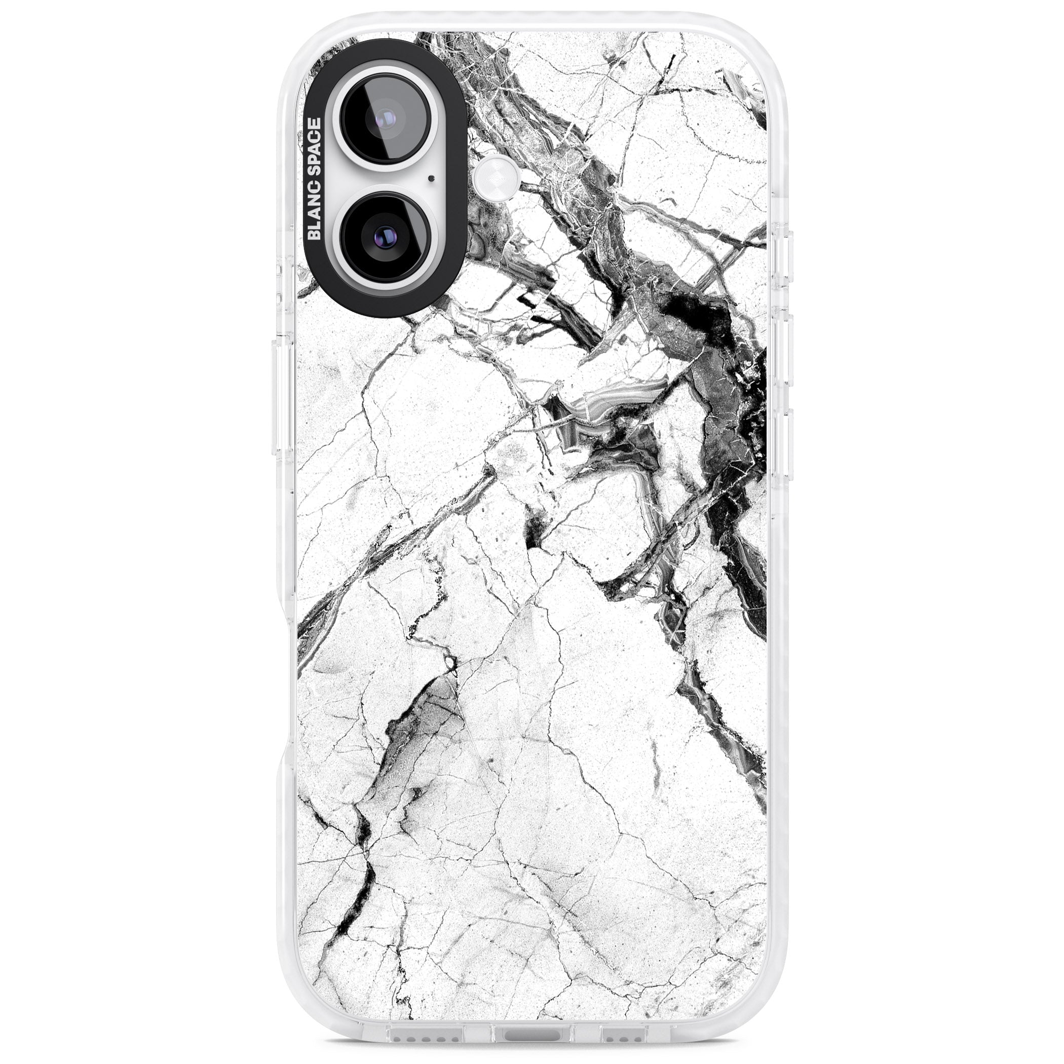 Storm Marble iPhone 17 Impact Clear Phone Case
