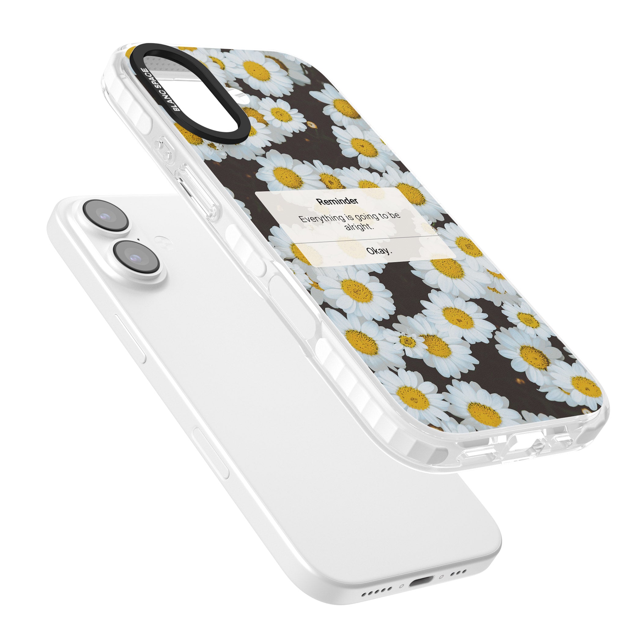Daisy Reminder iPhone 17 Impact Clear Phone Case Colours