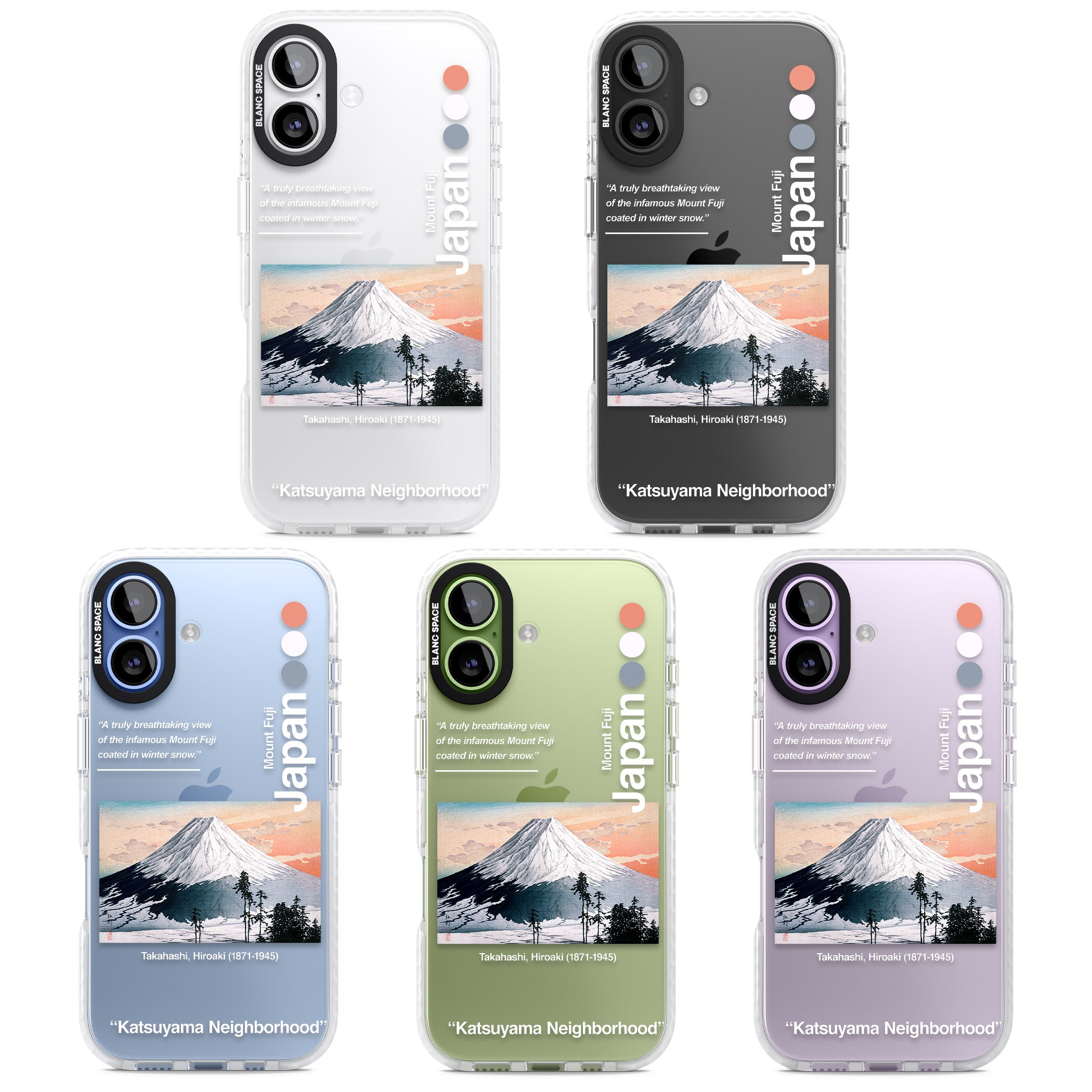 Katsuyama Neighborhood iPhone 17 Impact Clear Phone Case APT Impact Protection