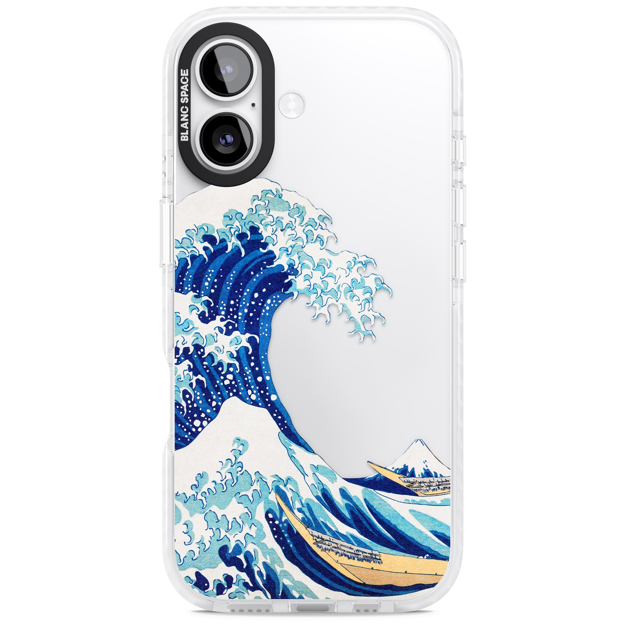 The Great Wave Of Kanagawa iPhone 17 Impact Clear Phone Case