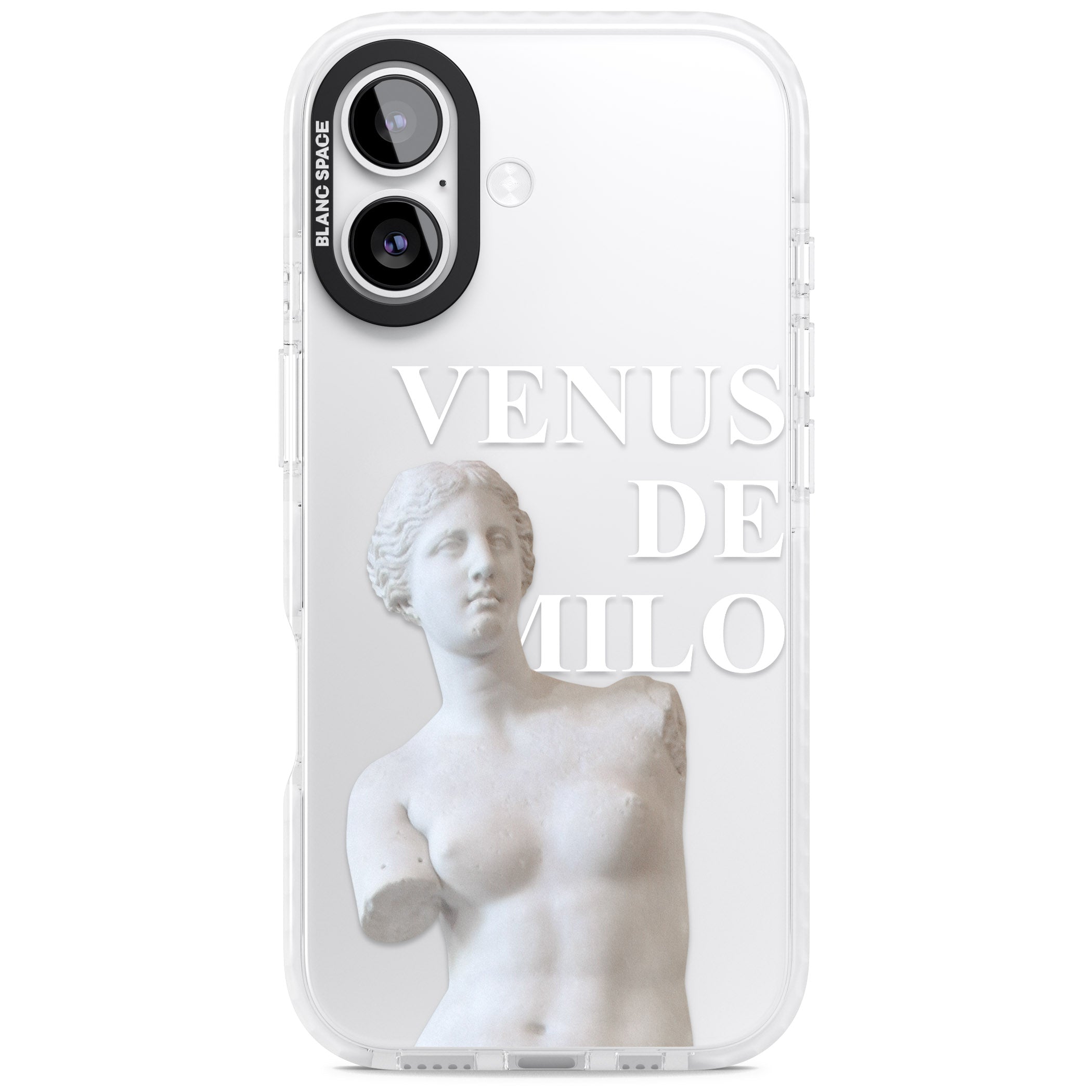 Venus De Milo Cutout iPhone 17 Impact Clear Phone Case