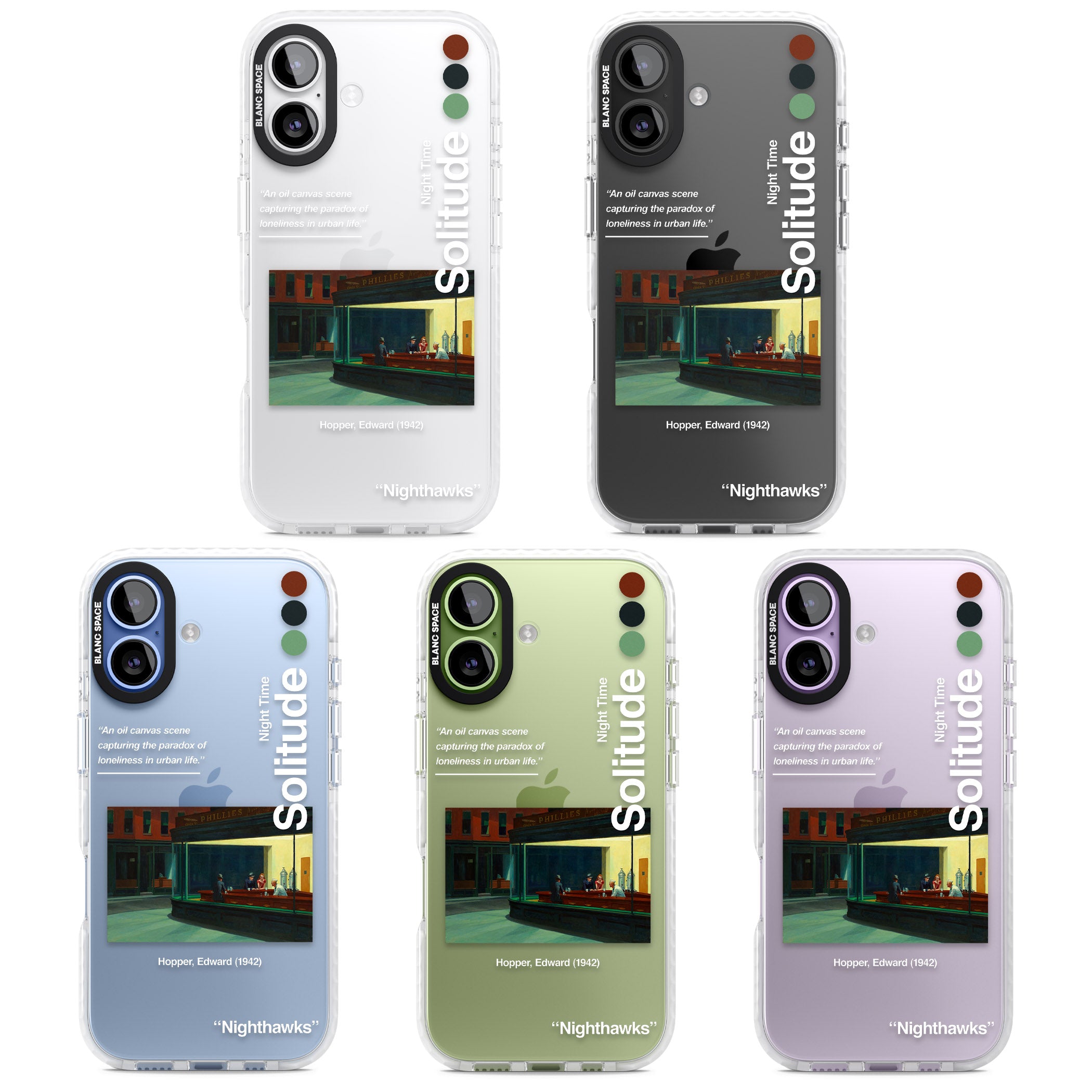 Nighthawks iPhone 17 Impact Clear Phone Case APT Impact Protection