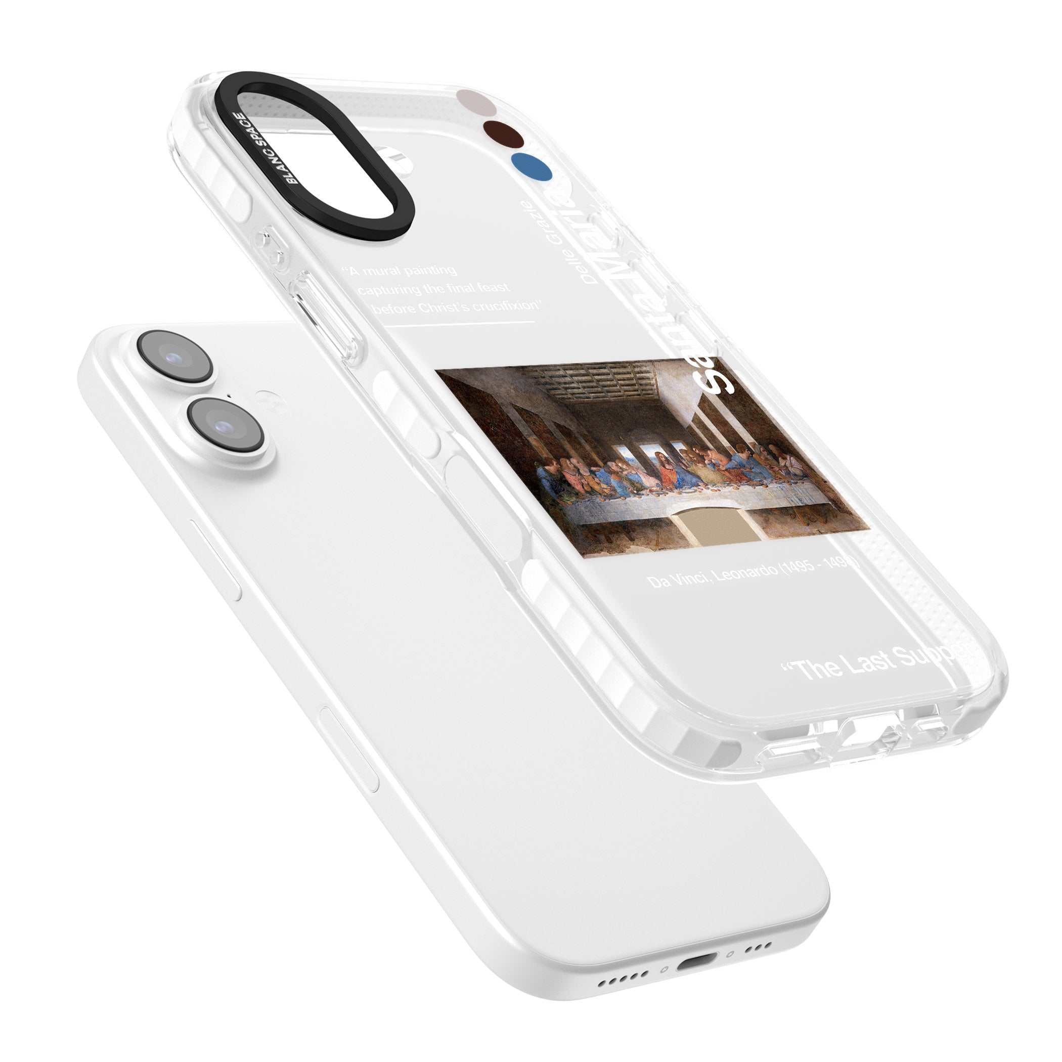 The Last Supper iPhone 17 Impact Clear Phone Case Colours