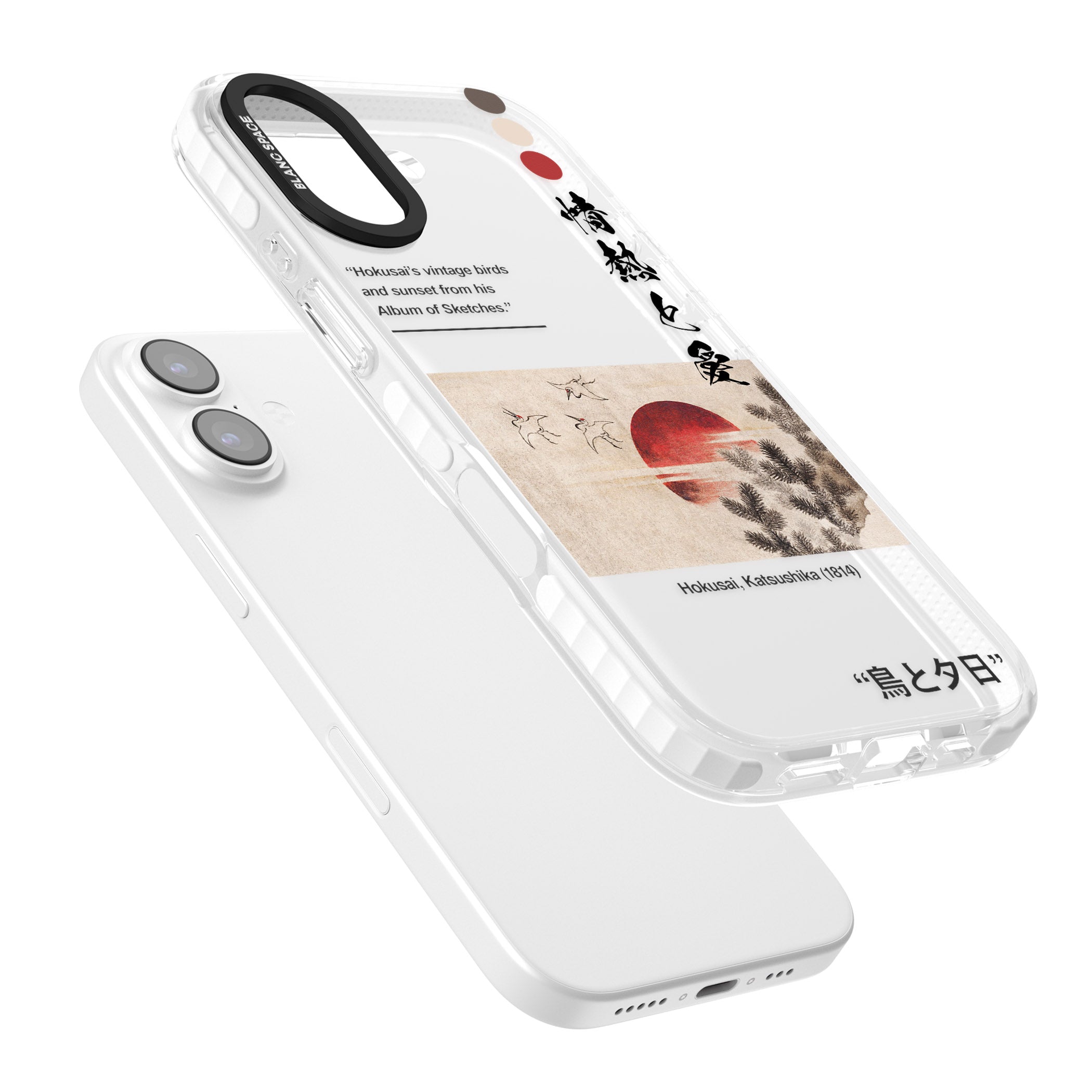 Birds And Sunset iPhone 17 Impact Clear Phone Case Colours