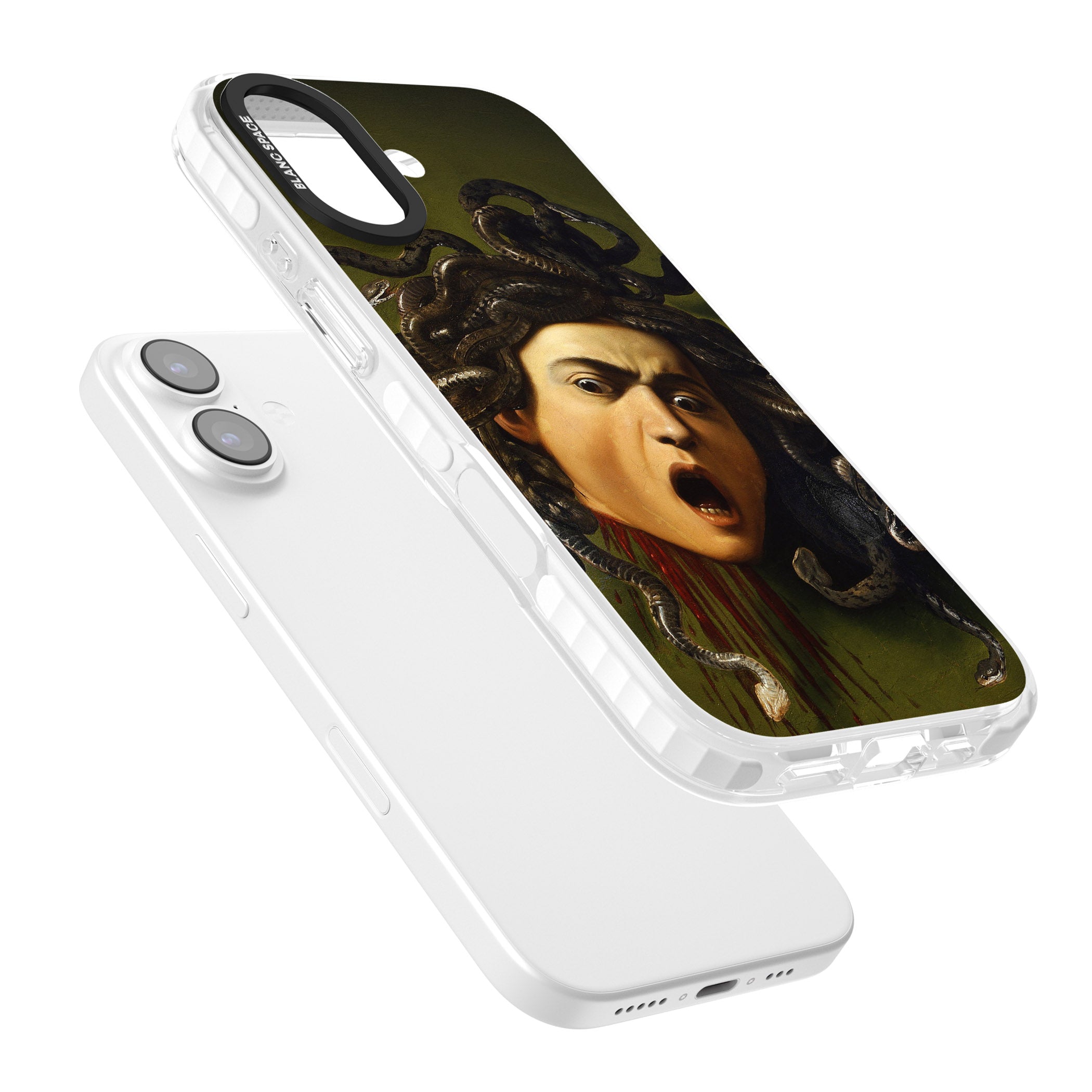 Head of Medusa iPhone 17 Impact Clear Phone Case Colours