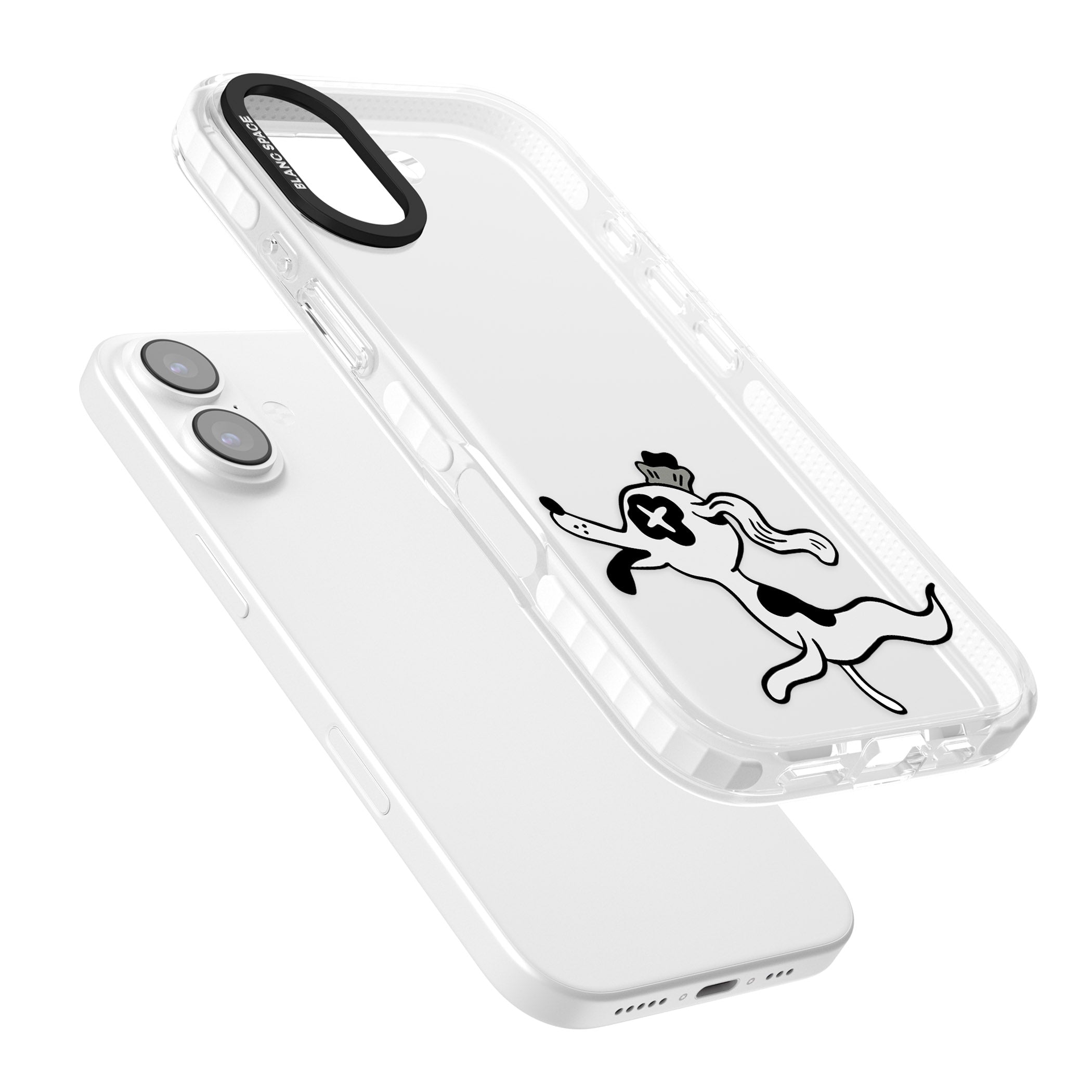 Dog Spirit iPhone 17 Impact Clear Phone Case Colours