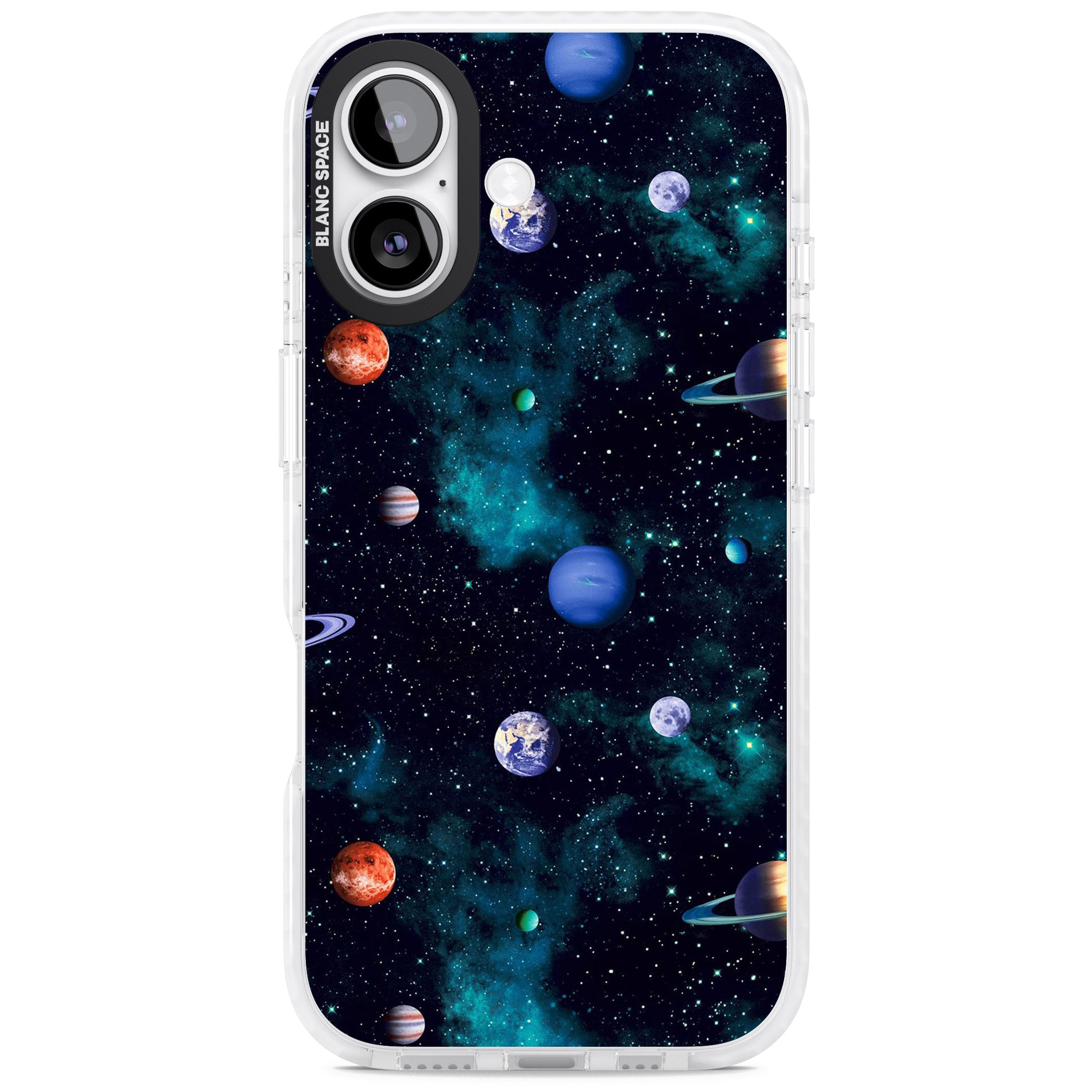 Deep Space iPhone 17 Impact Clear Phone Case