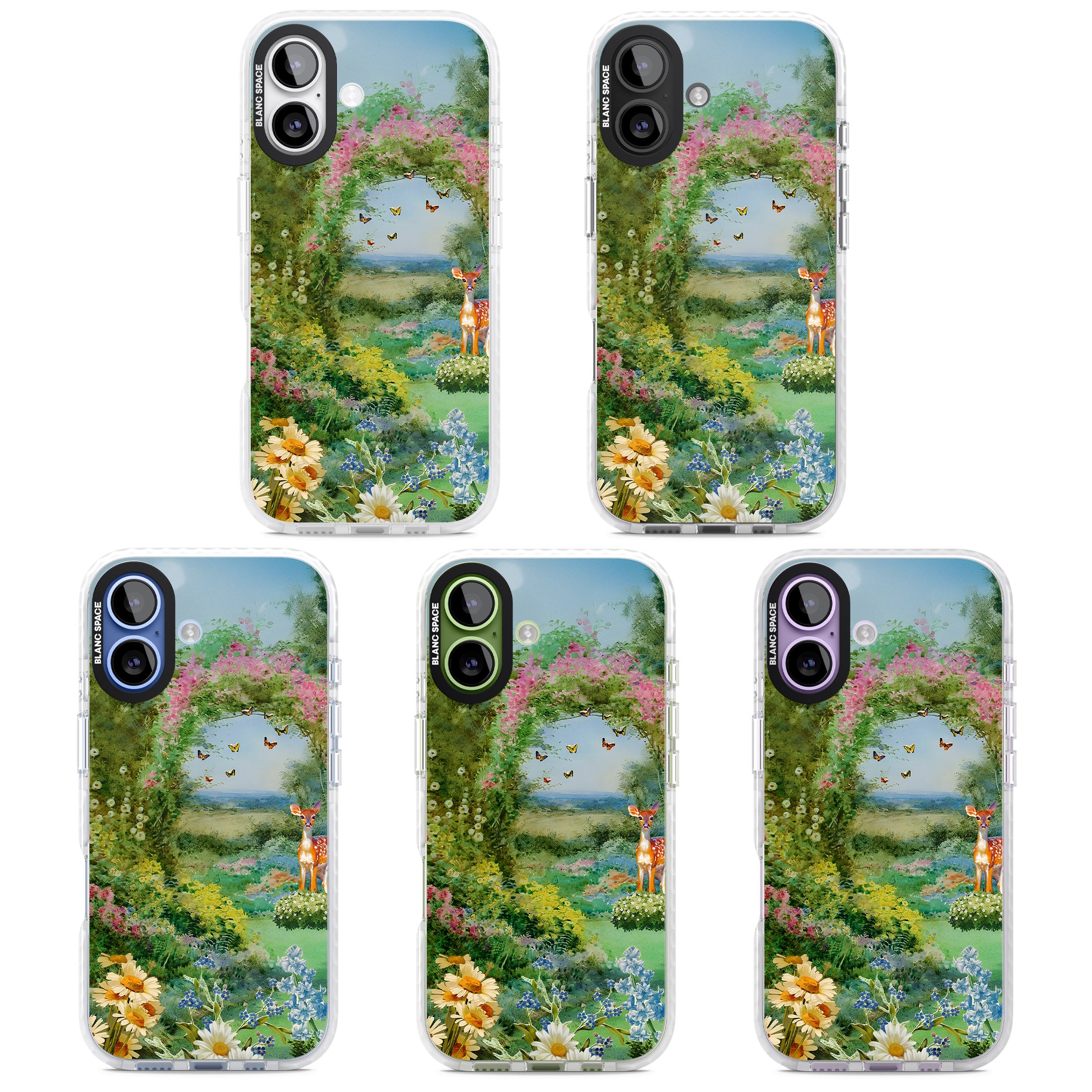 Flourishing Meadow iPhone 17 Impact Clear Phone Case APT Impact Protection
