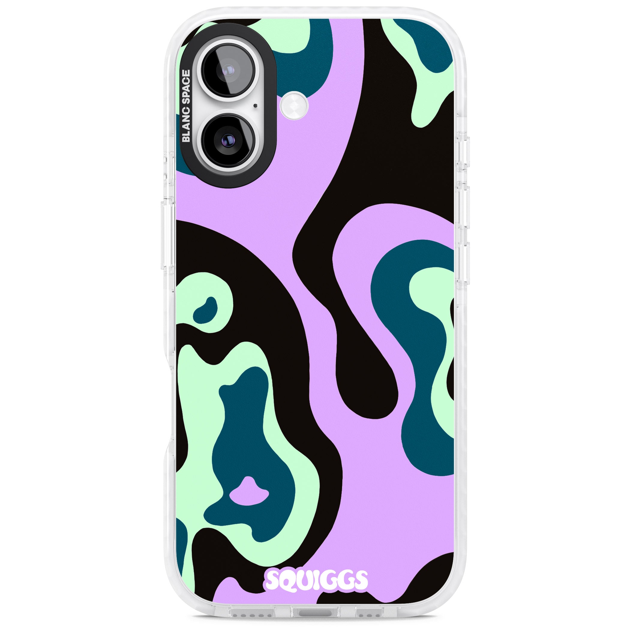Purple River iPhone 17 Impact Clear Phone Case
