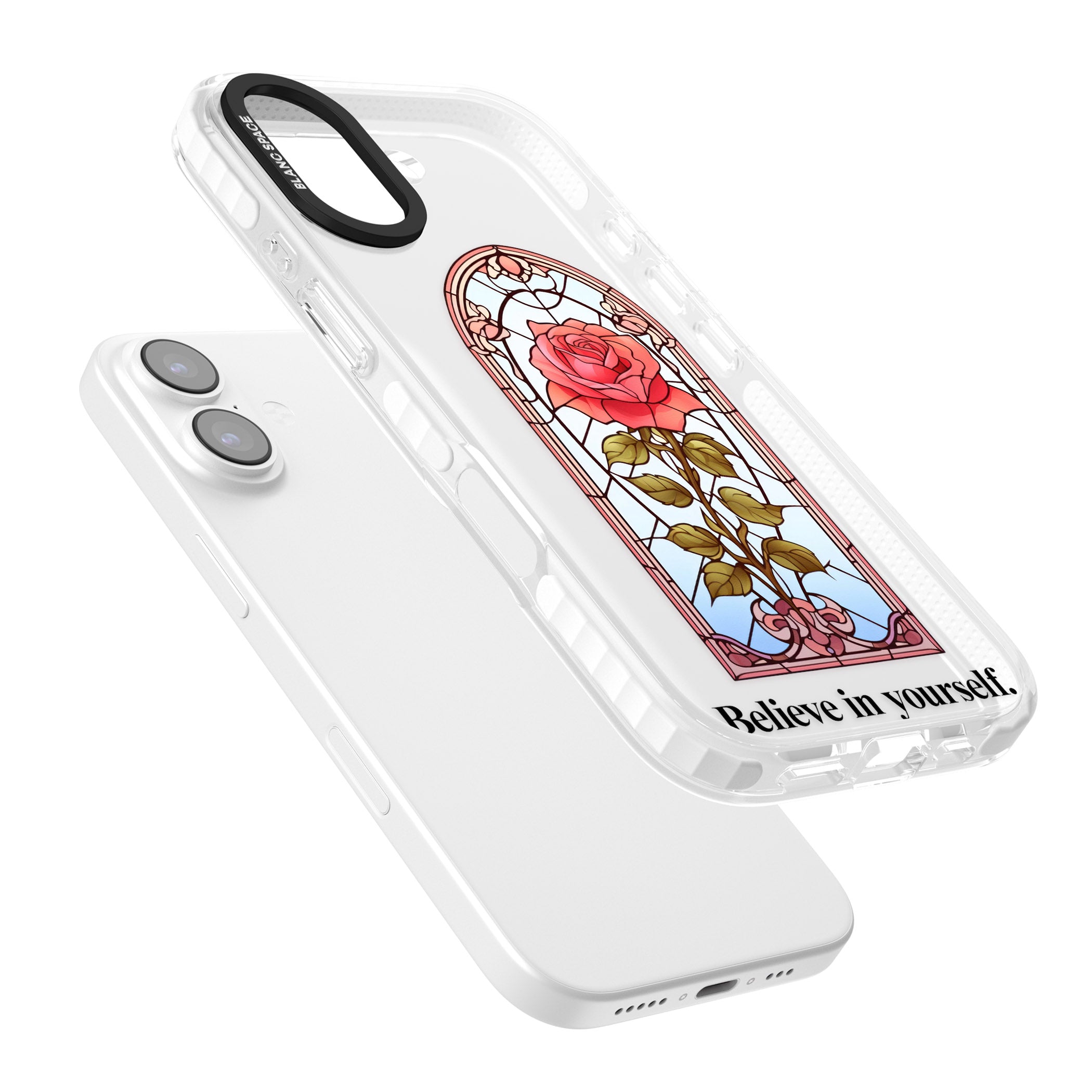 Believe In Yourself iPhone 17 Impact Clear Phone Case Colours