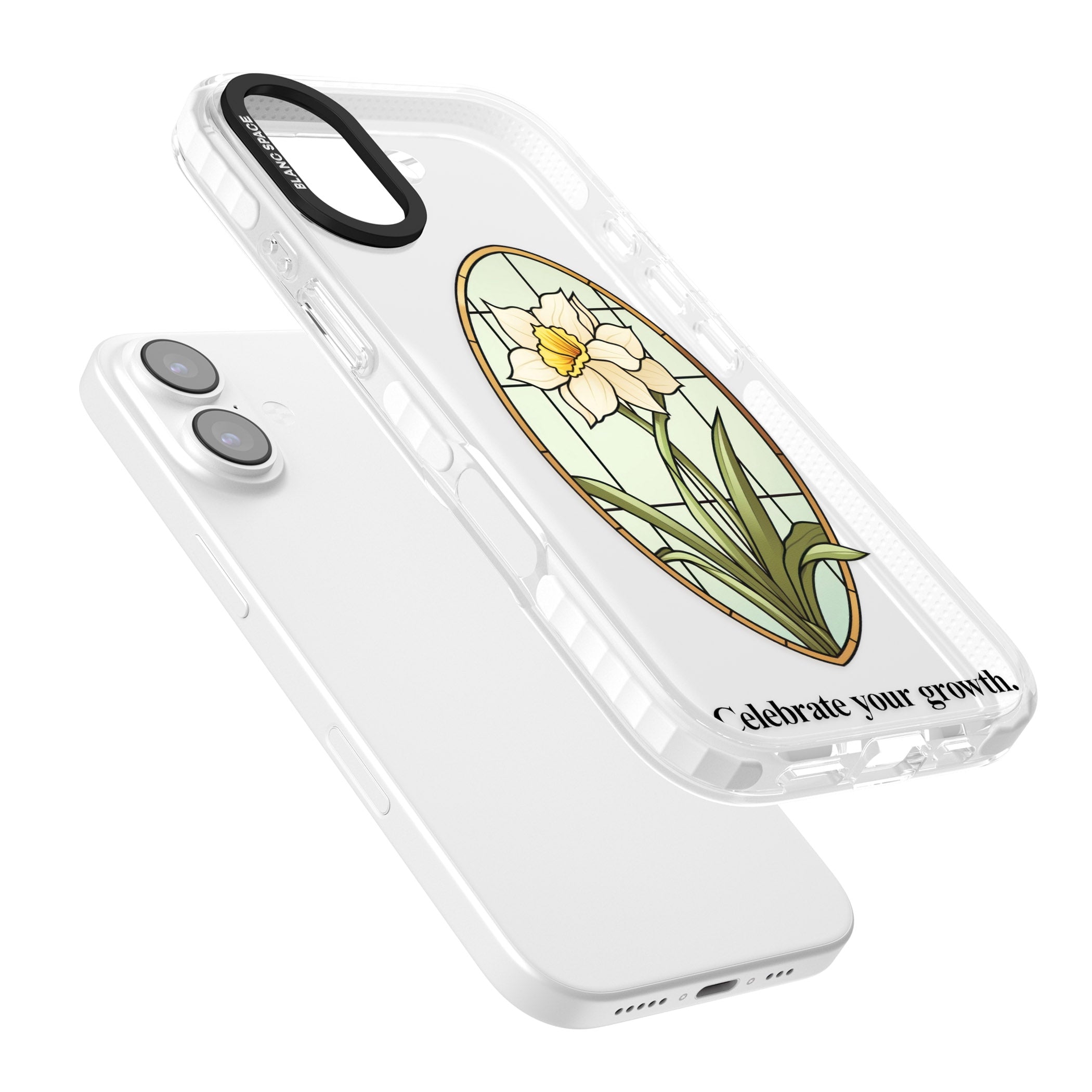 Celebrate Your Growth iPhone 17 Impact Clear Phone Case Colours