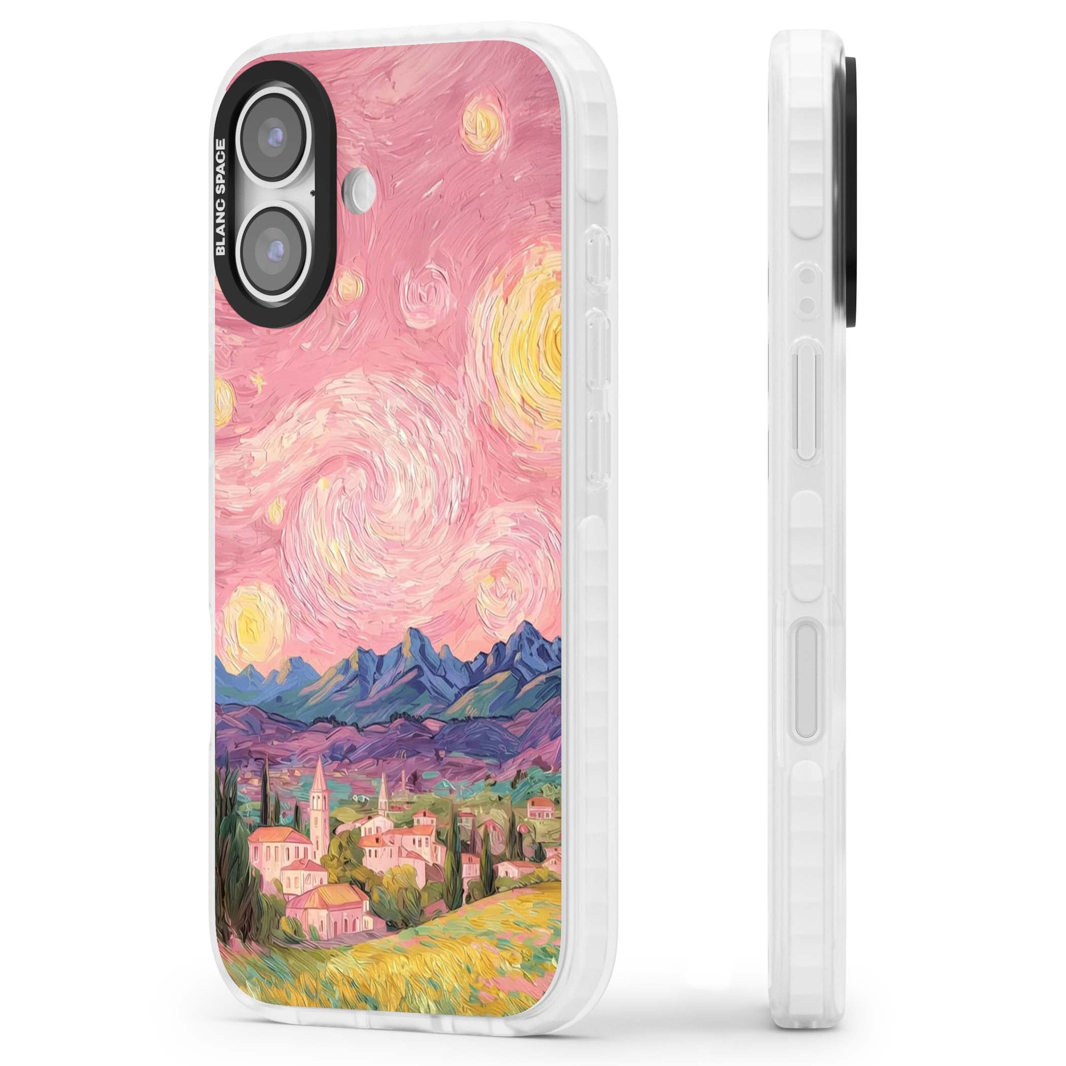 The Starry Sunset for her iPhone case | Black Impact case for iPhone 17