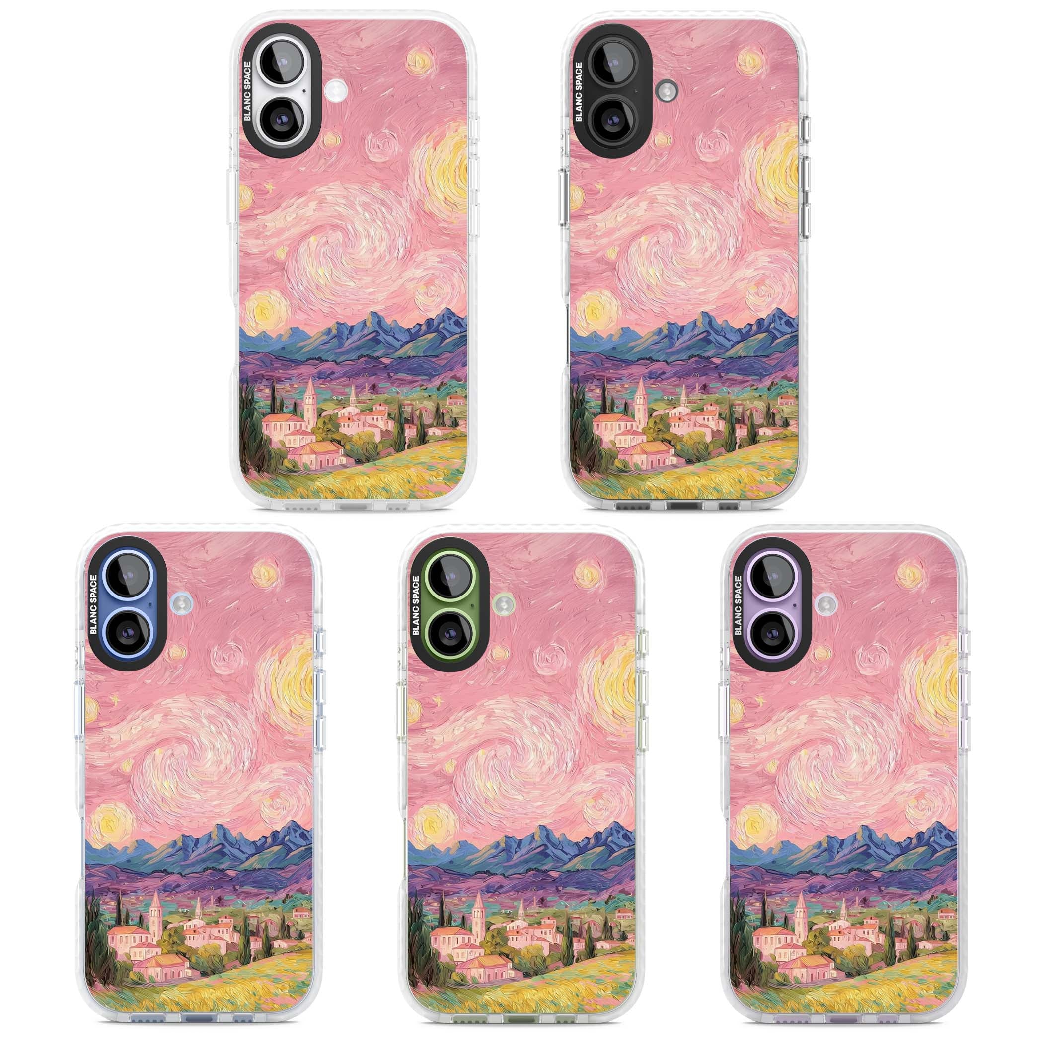 The Starry Sunset for her iPhone case | Black Impact case for iPhone 17