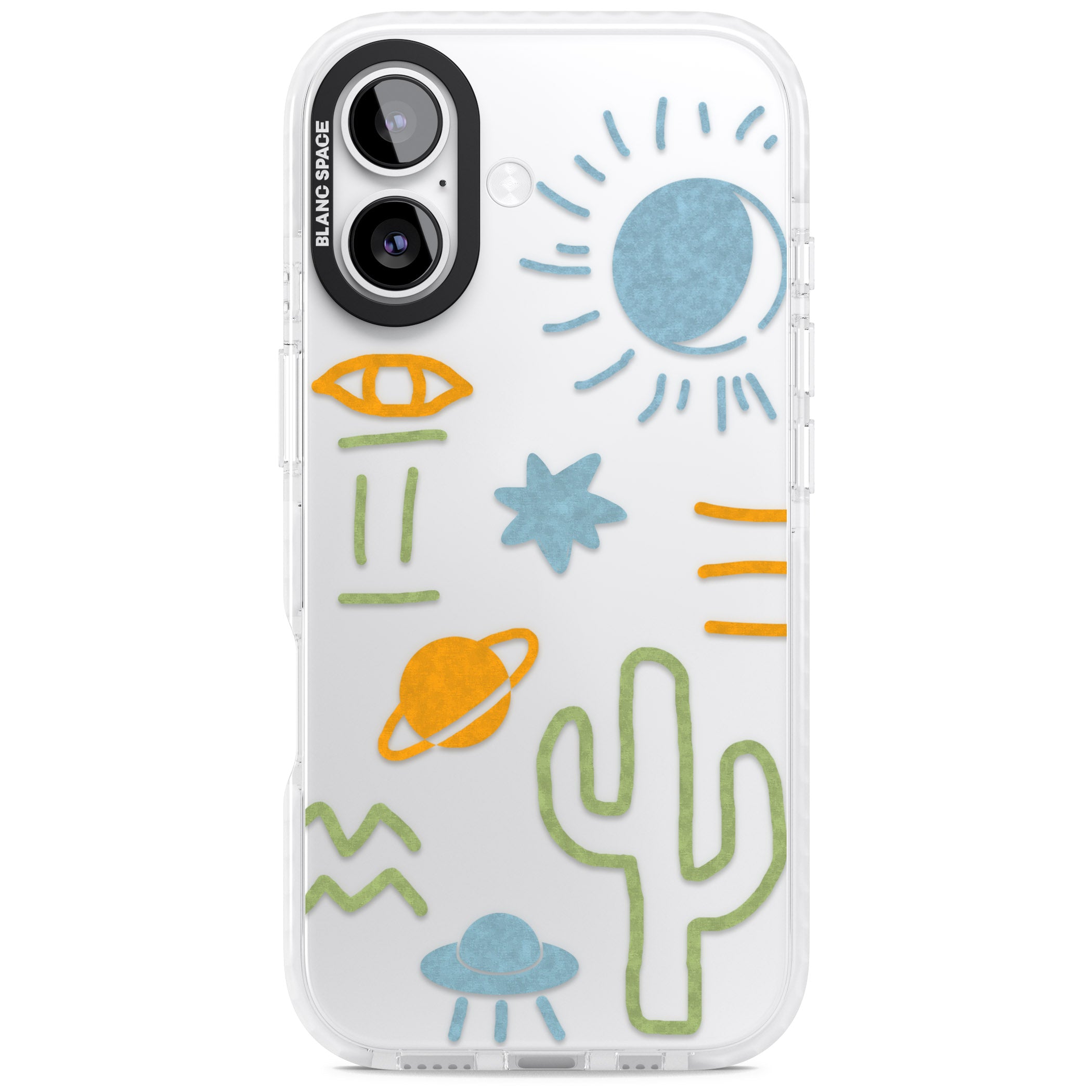 Summer Heat iPhone 17 Impact Clear Phone Case