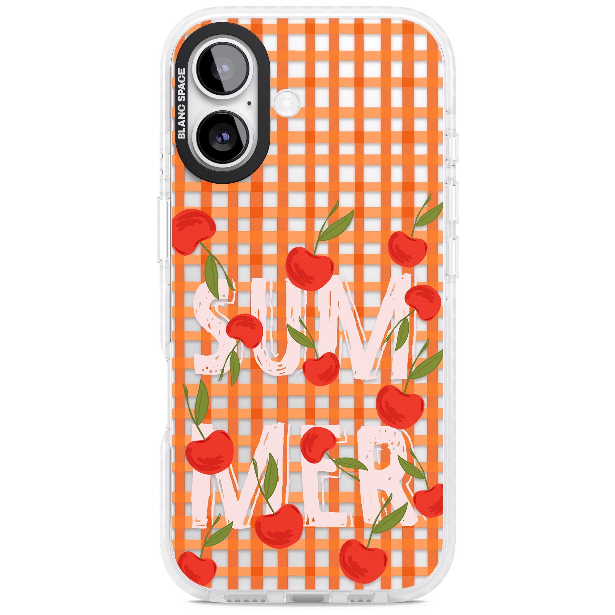 Summer Tomatoes iPhone 17 Impact Clear Phone Case